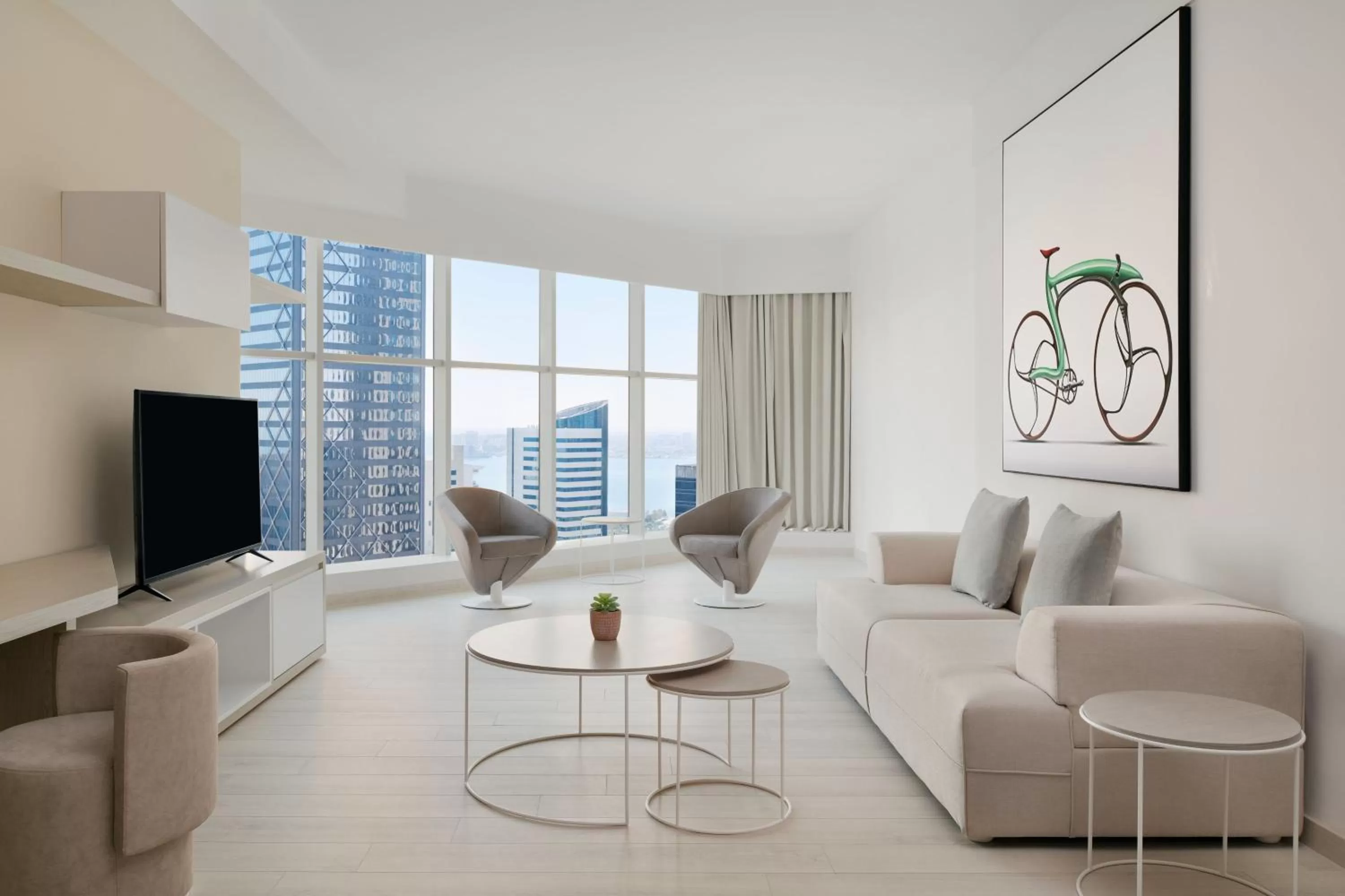 Bedroom in Element by Westin West Bay Doha