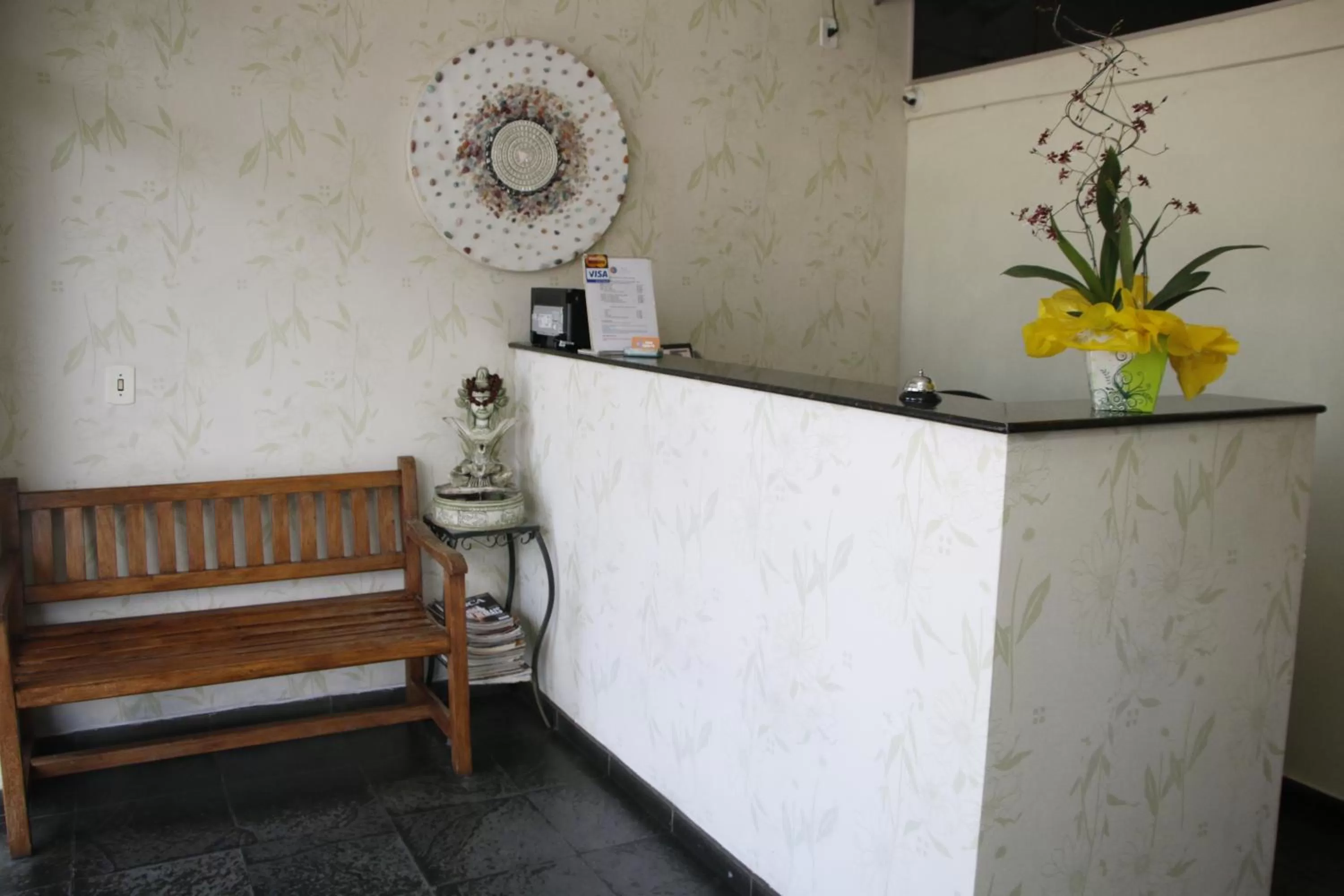 Lobby or reception in Hotel Santa Fé