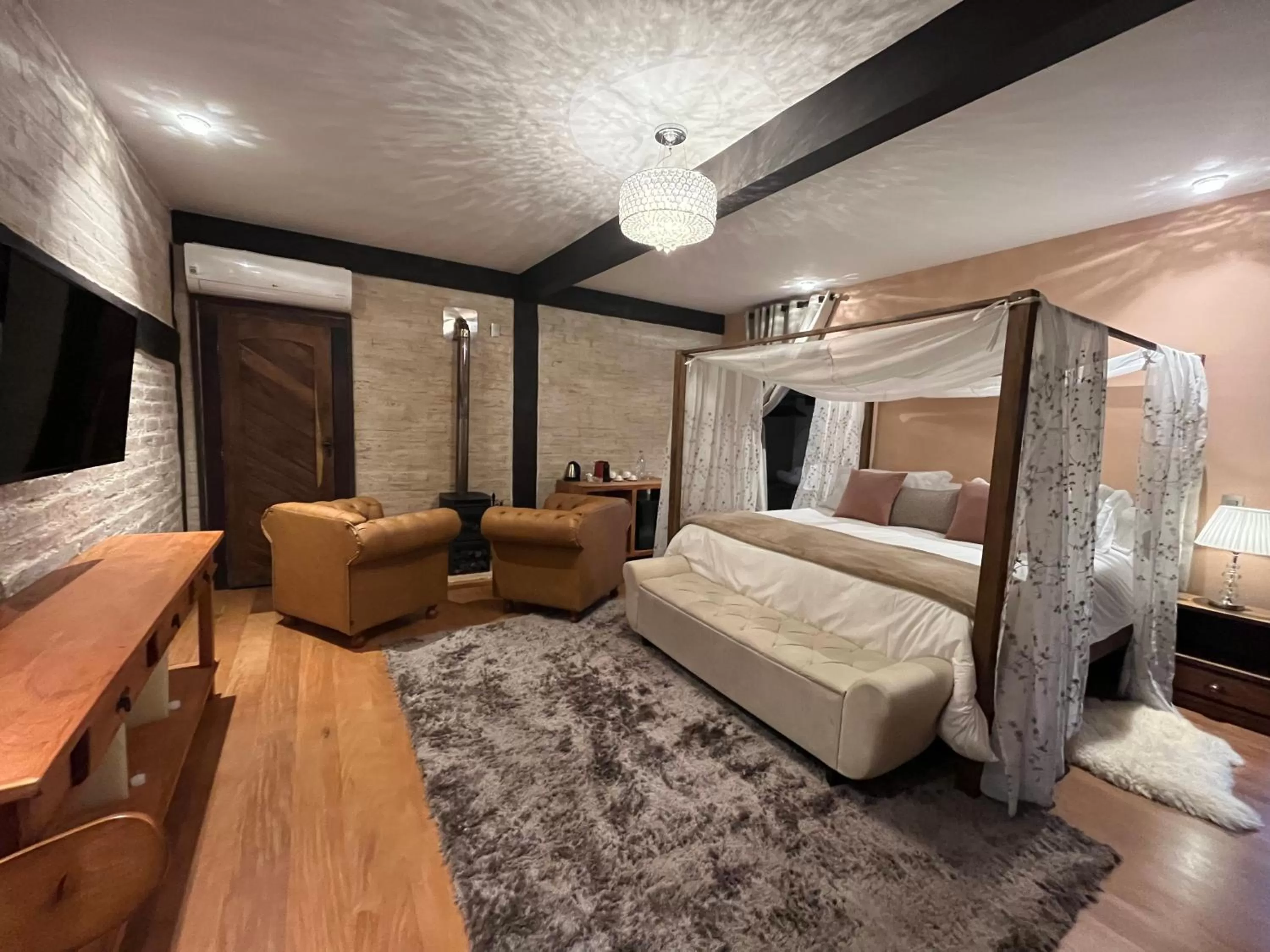 Photo of the whole room in Pousada Dona Bendita