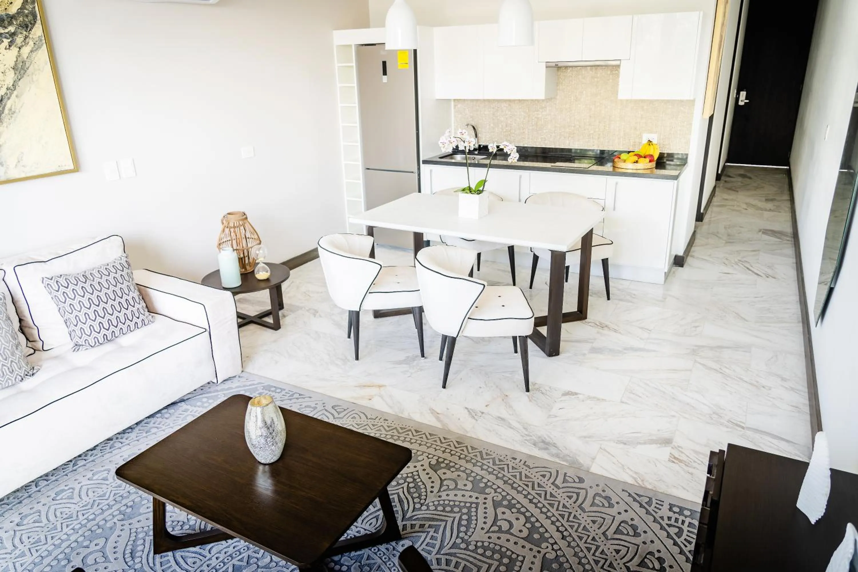 Kitchen or kitchenette in Serenity Hotel Boutique By Alsol