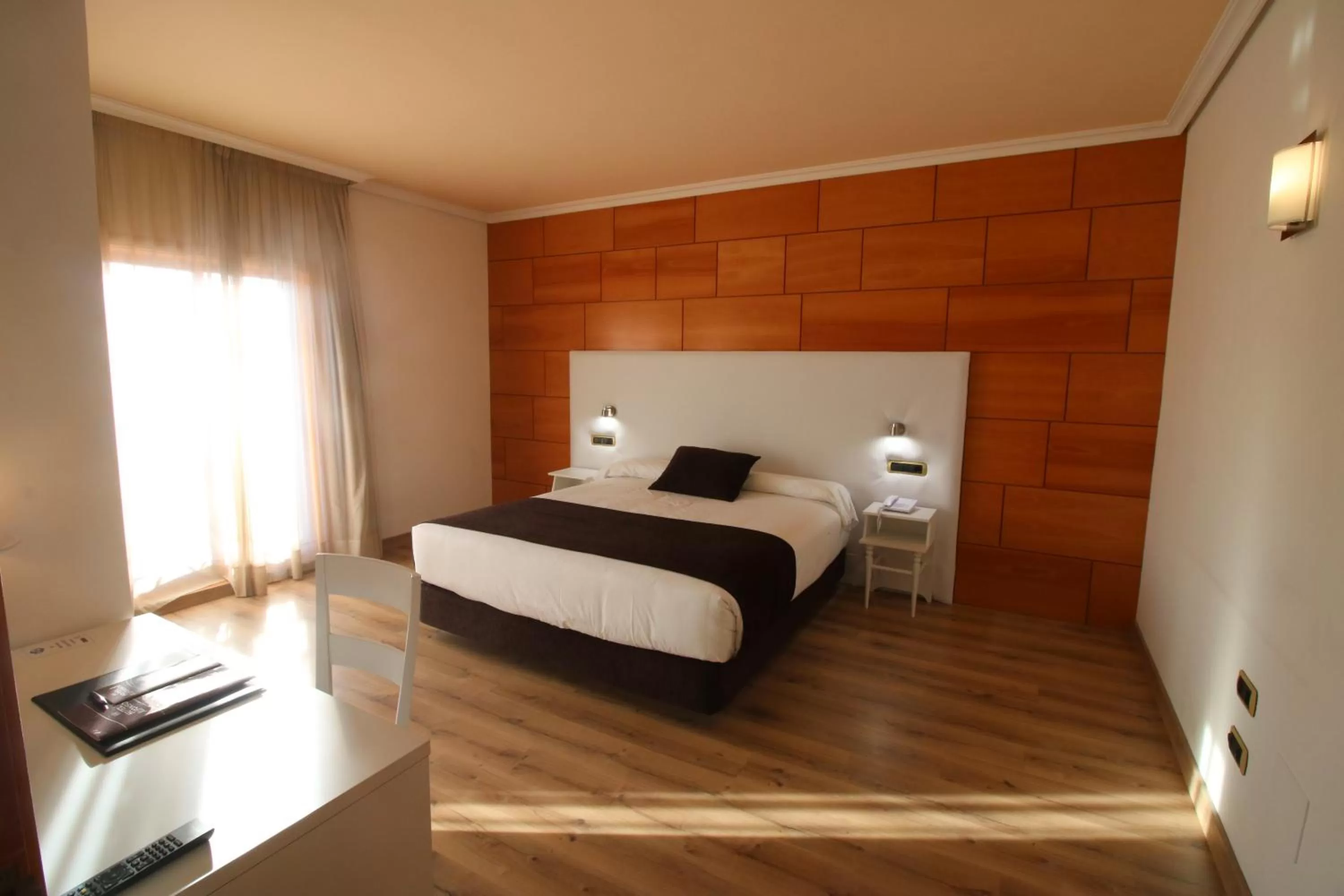 Bed in Hotel Alfonso I