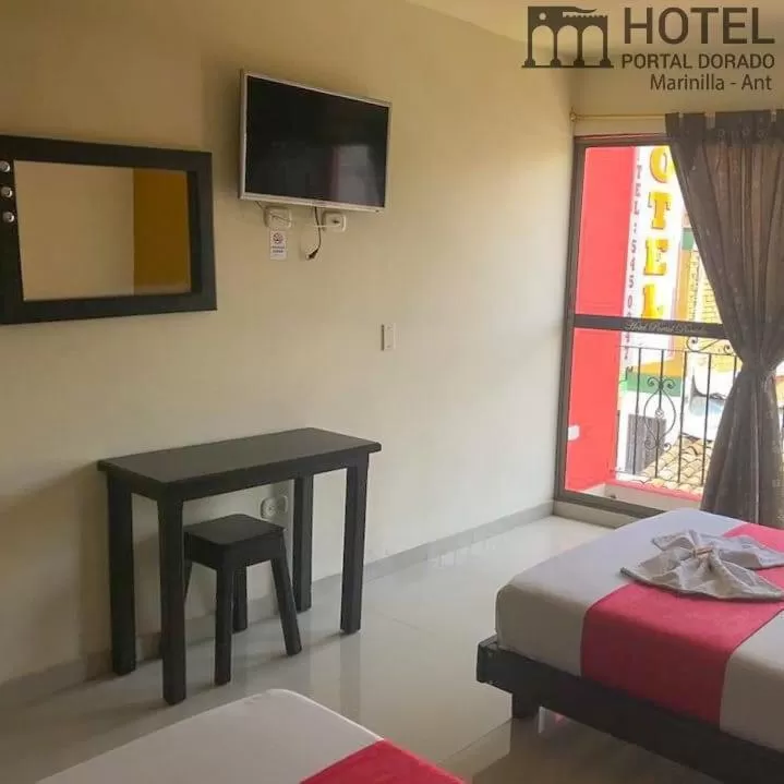 TV/Entertainment Center in Hotel Portal Dorado