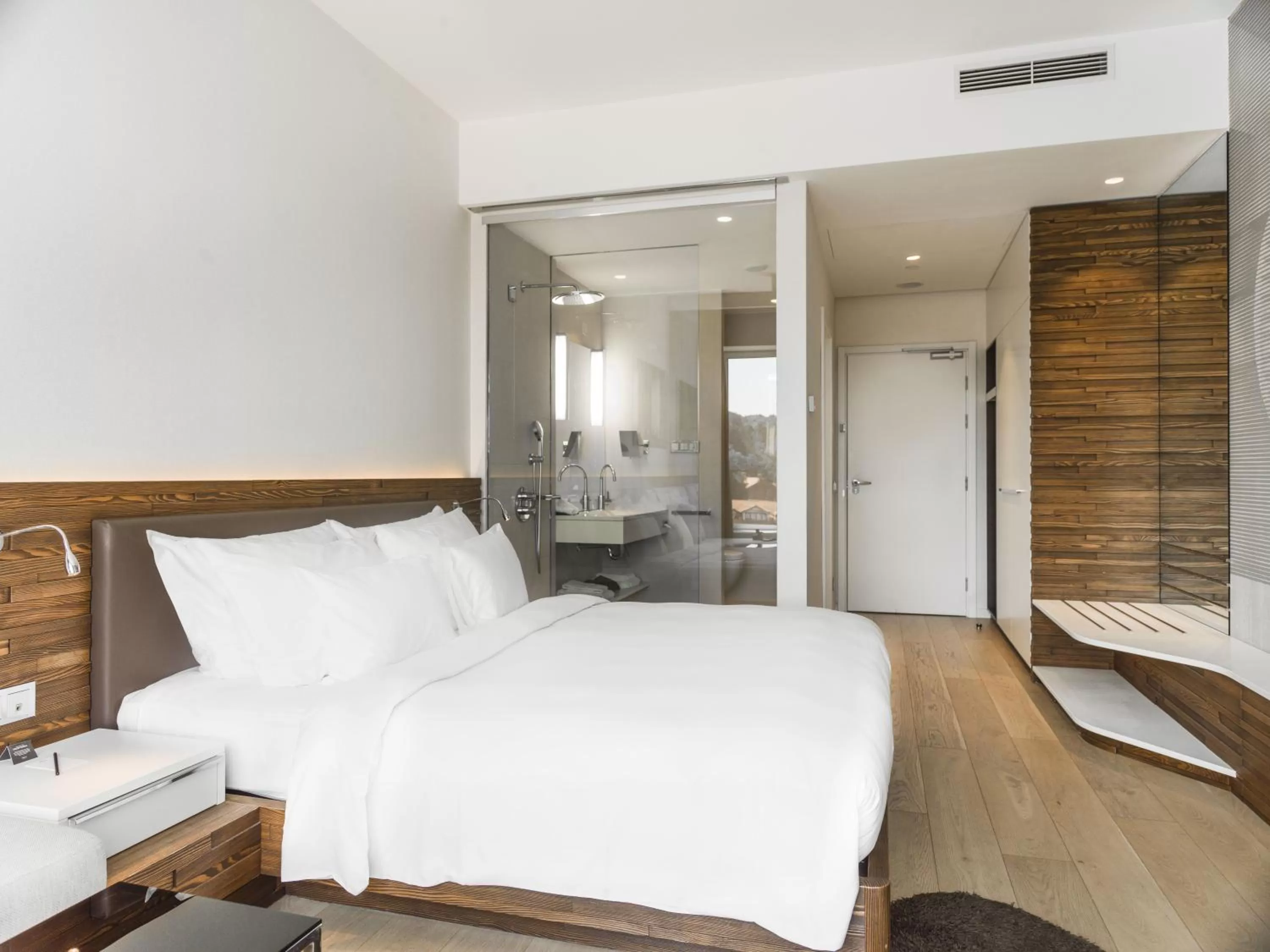 Bed in Radisson Collection Hotel, Old Mill Belgrade