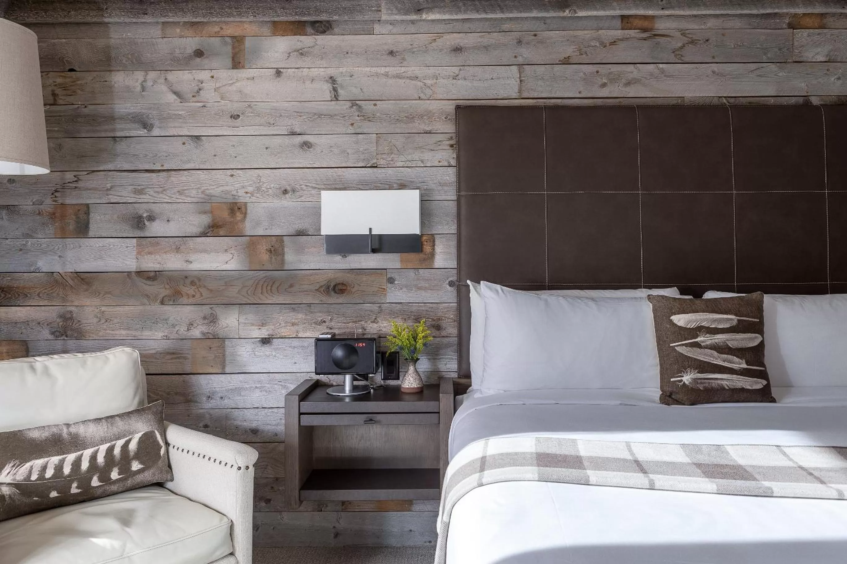 Decorative detail, Bed in Hotel Jackson