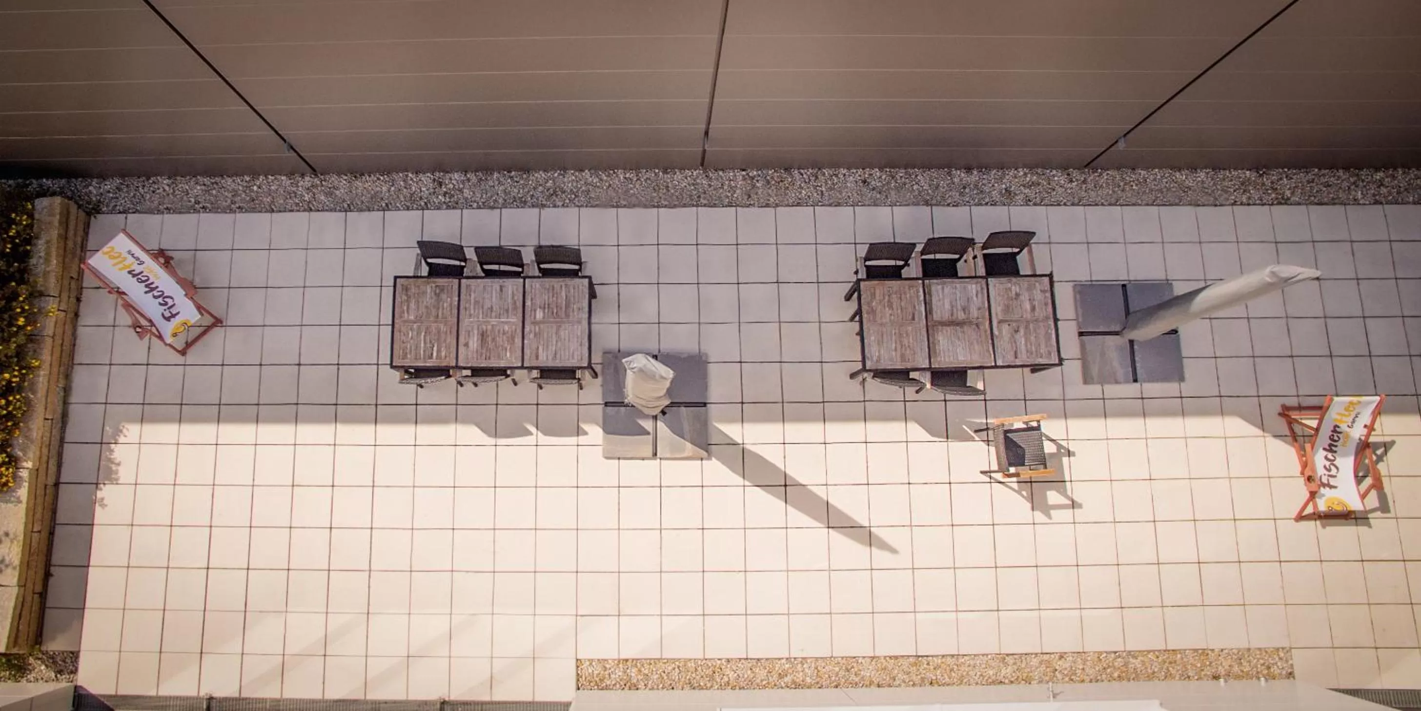 Balcony/Terrace in Hotel Garni Fischerfleck in Ismaning near Munich