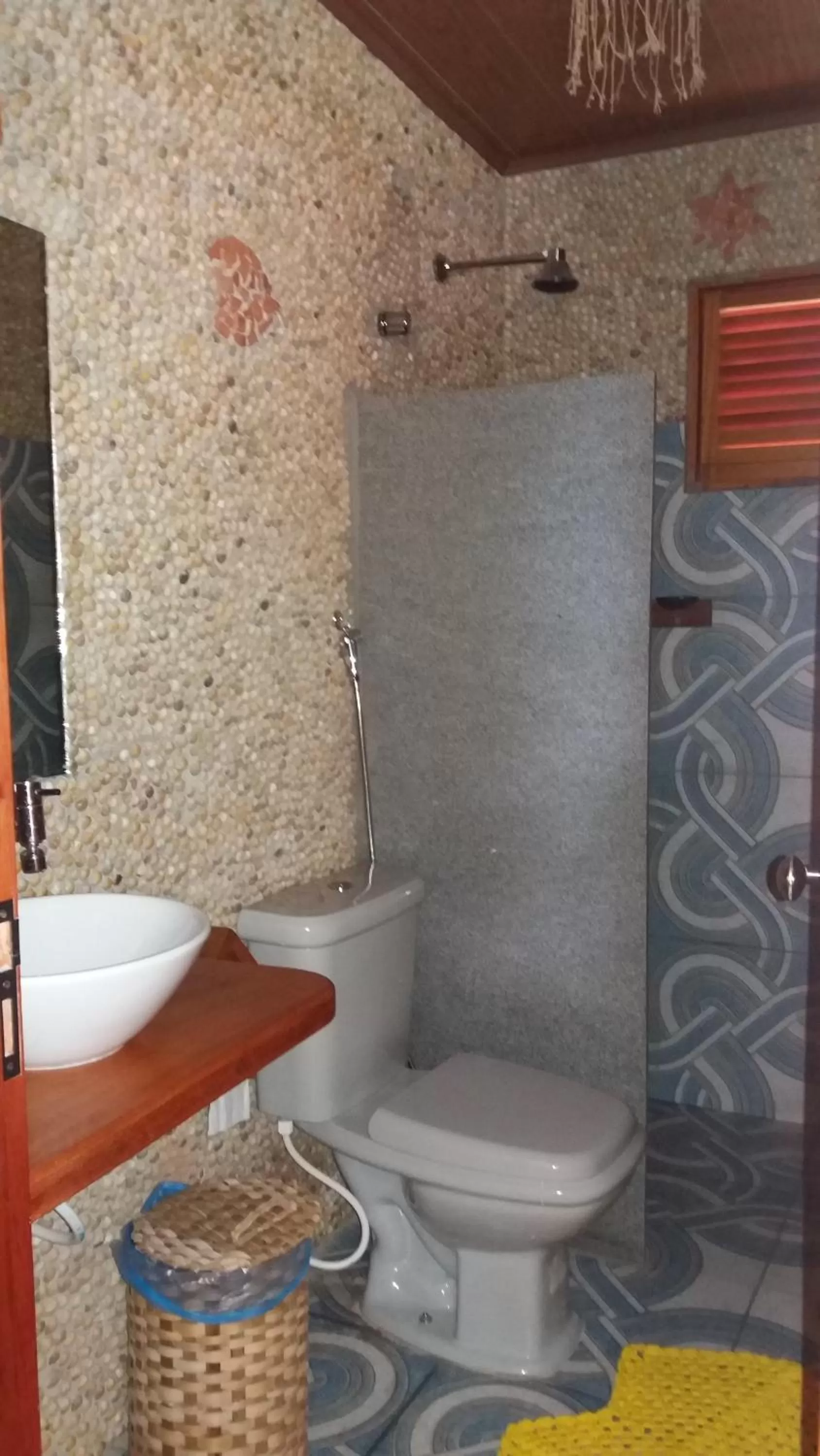 Decorative detail in Pousada vila de pescador