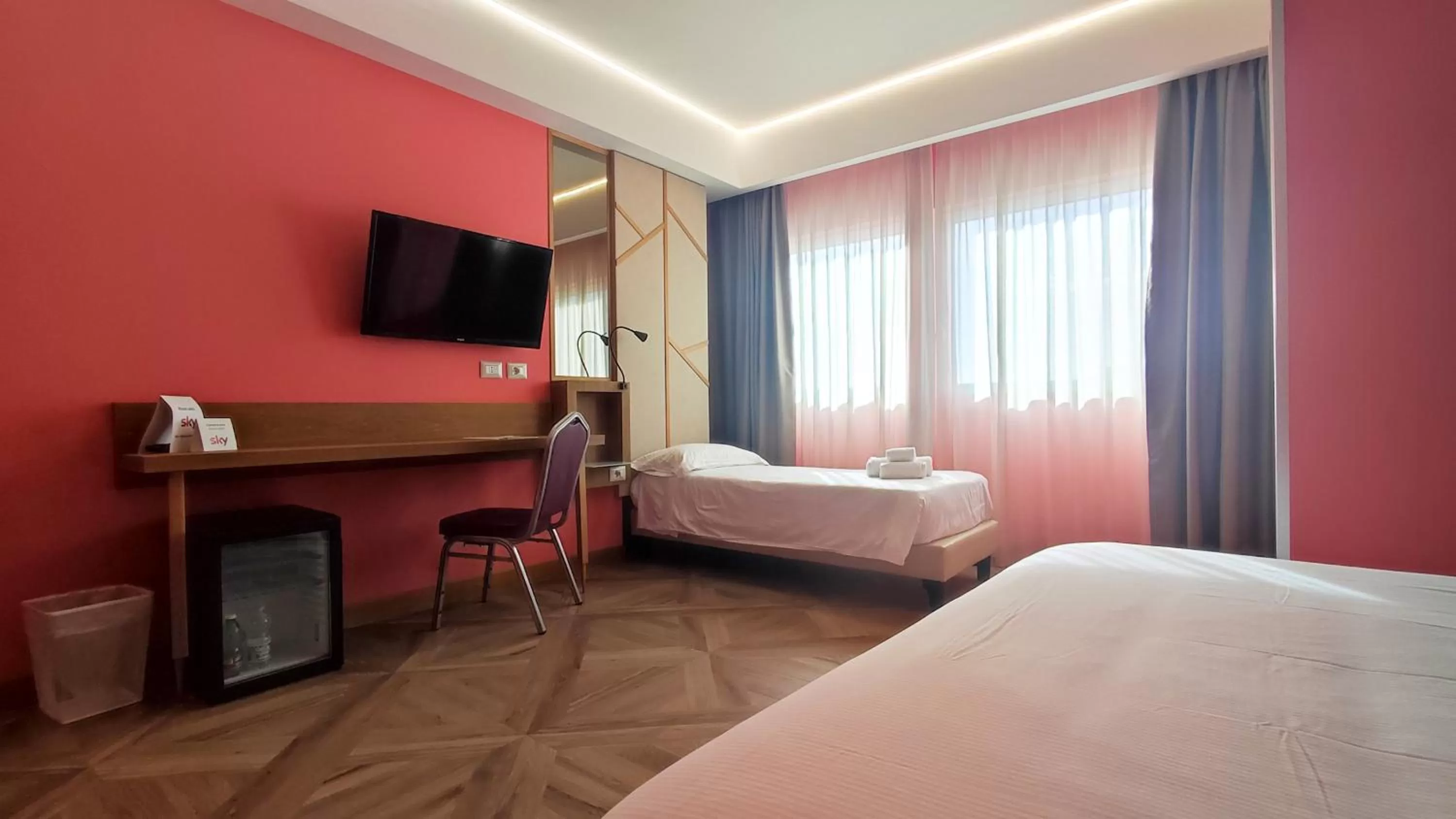 Bedroom, Bed in Catania Sea Palace Hotel