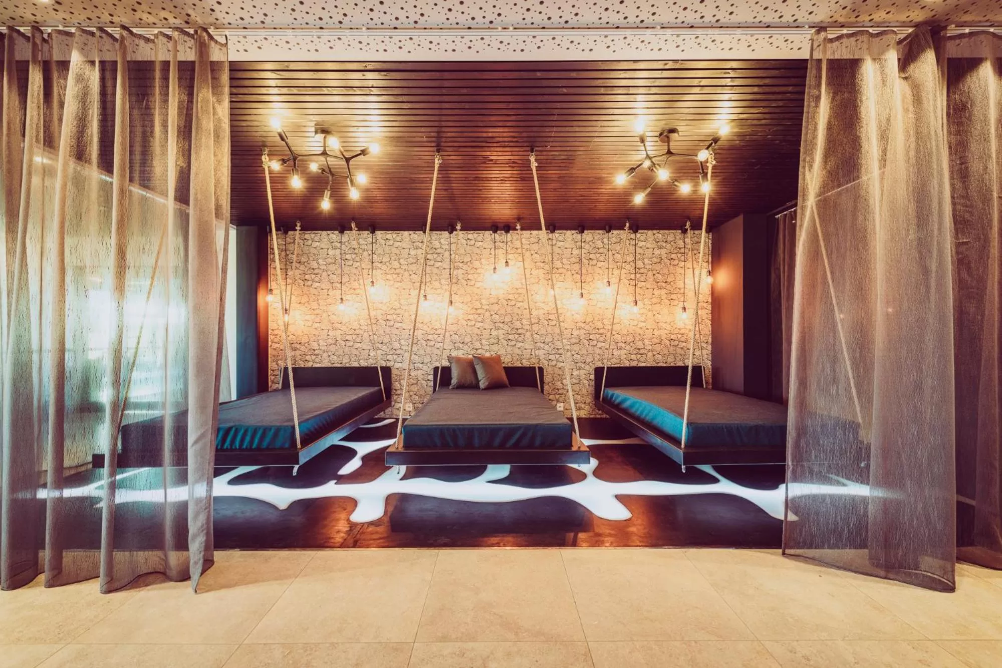 Spa and wellness centre/facilities, Bed in Landrefugium Obermüller 4,5 Sterne