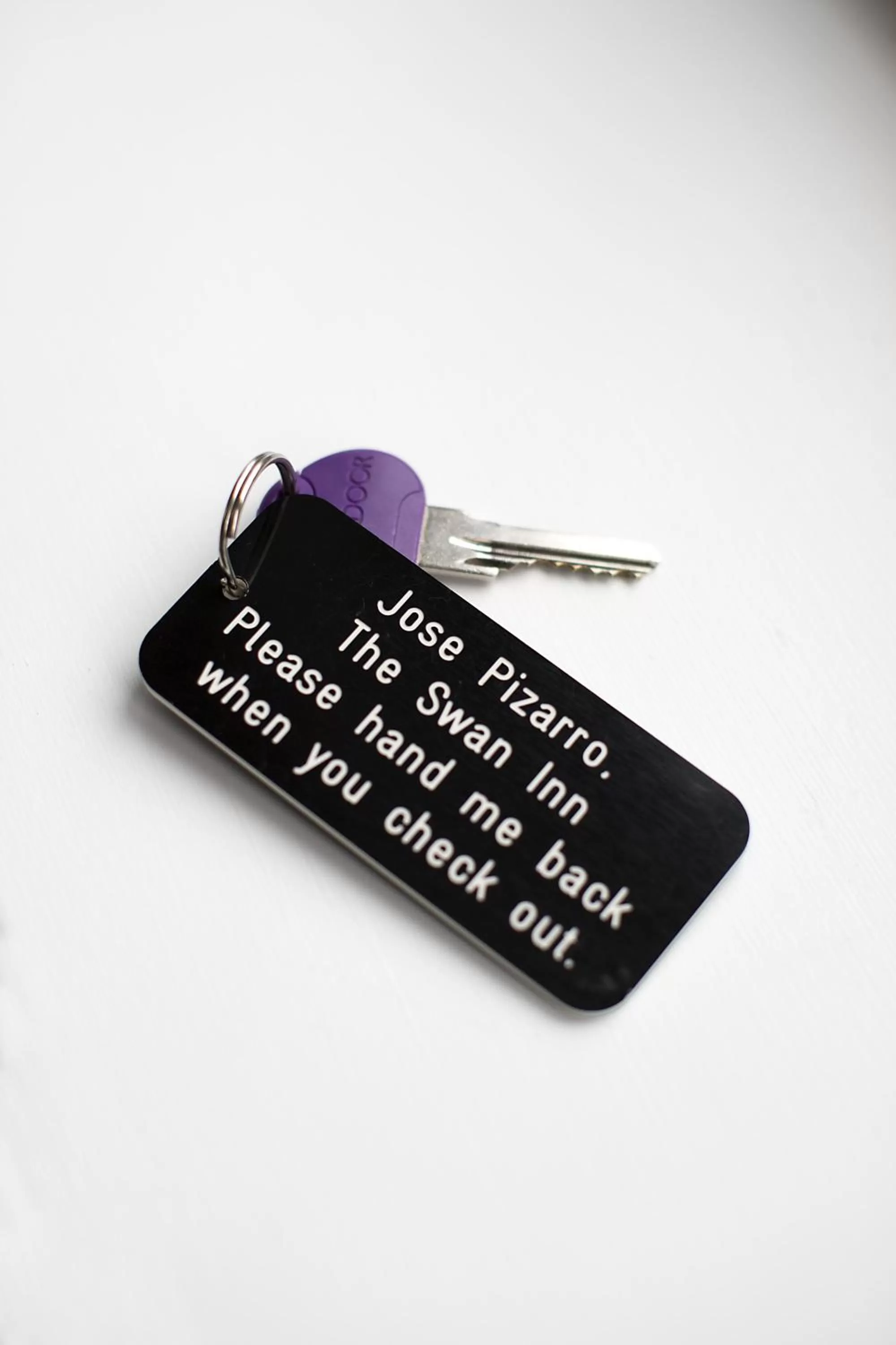 Text overlay in José Pizarro The Swan Inn