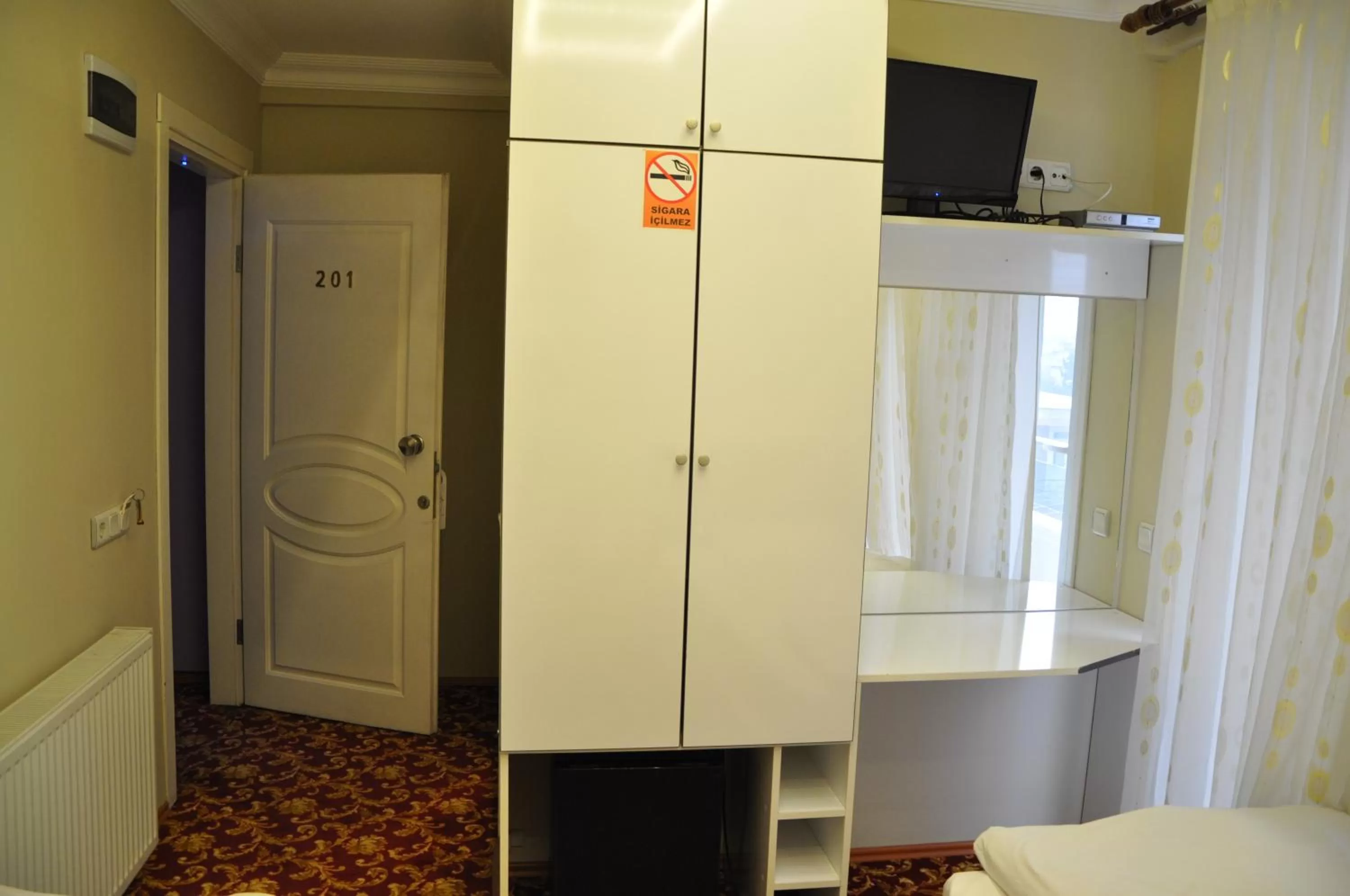 Decorative detail in Sakran Hotel