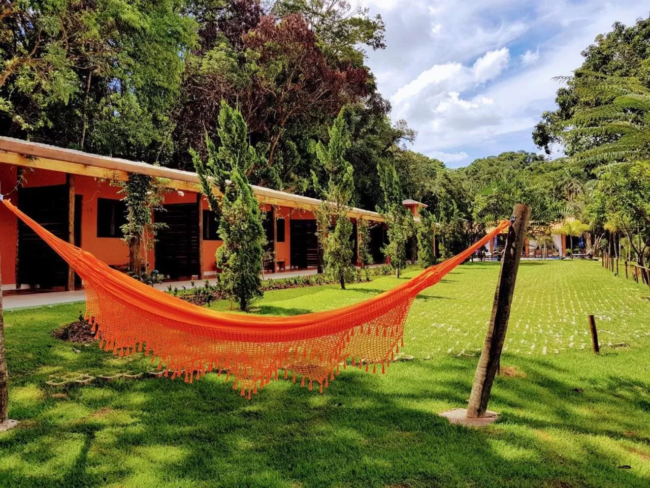 Garden in Pousada Santa Thereza