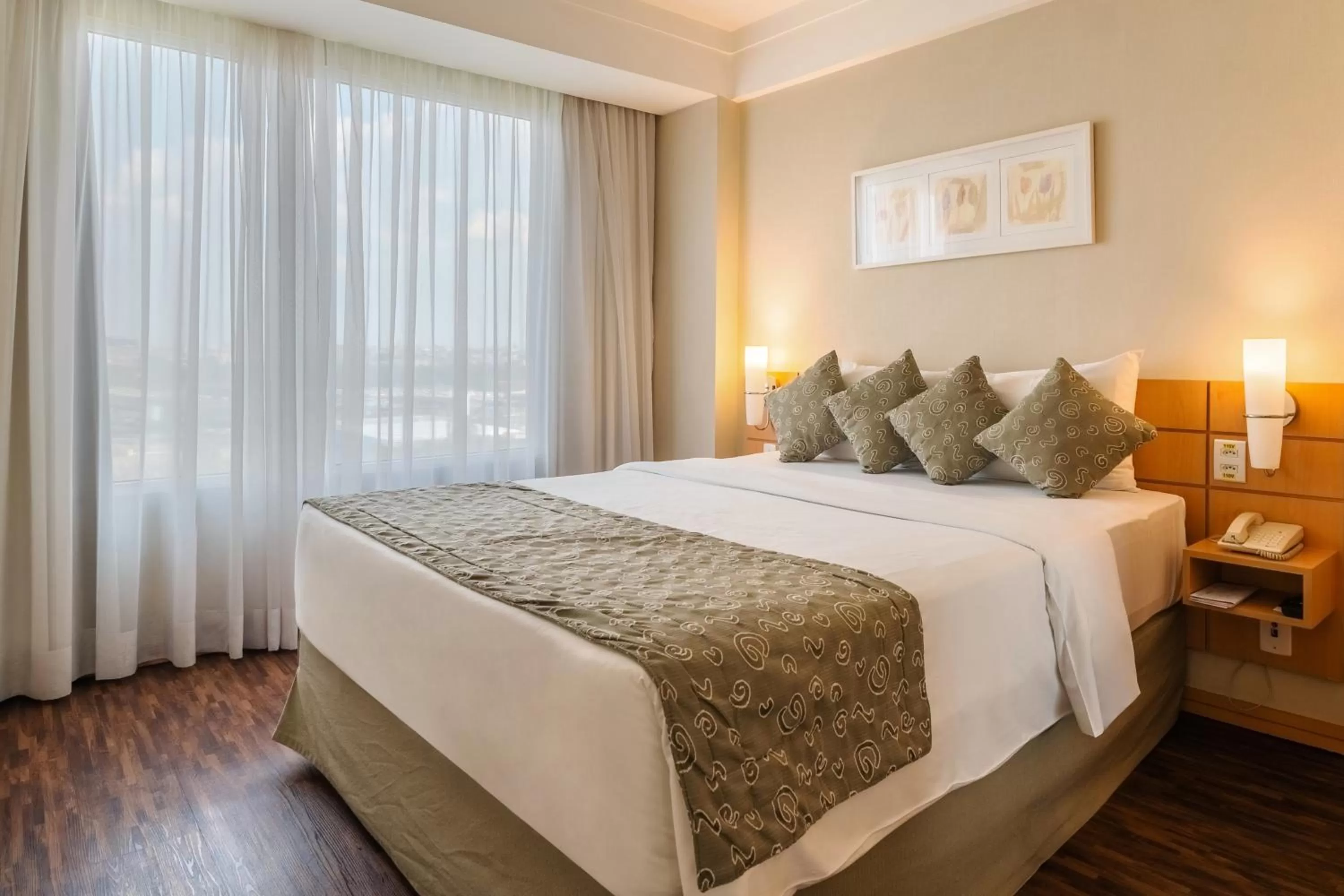 Bed in Mercure Guarulhos Aeroporto