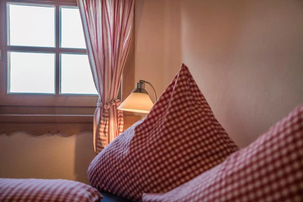 Bed in Hocheckhuette On Top of the Kitzbuehel Hahnenkamm Mountain