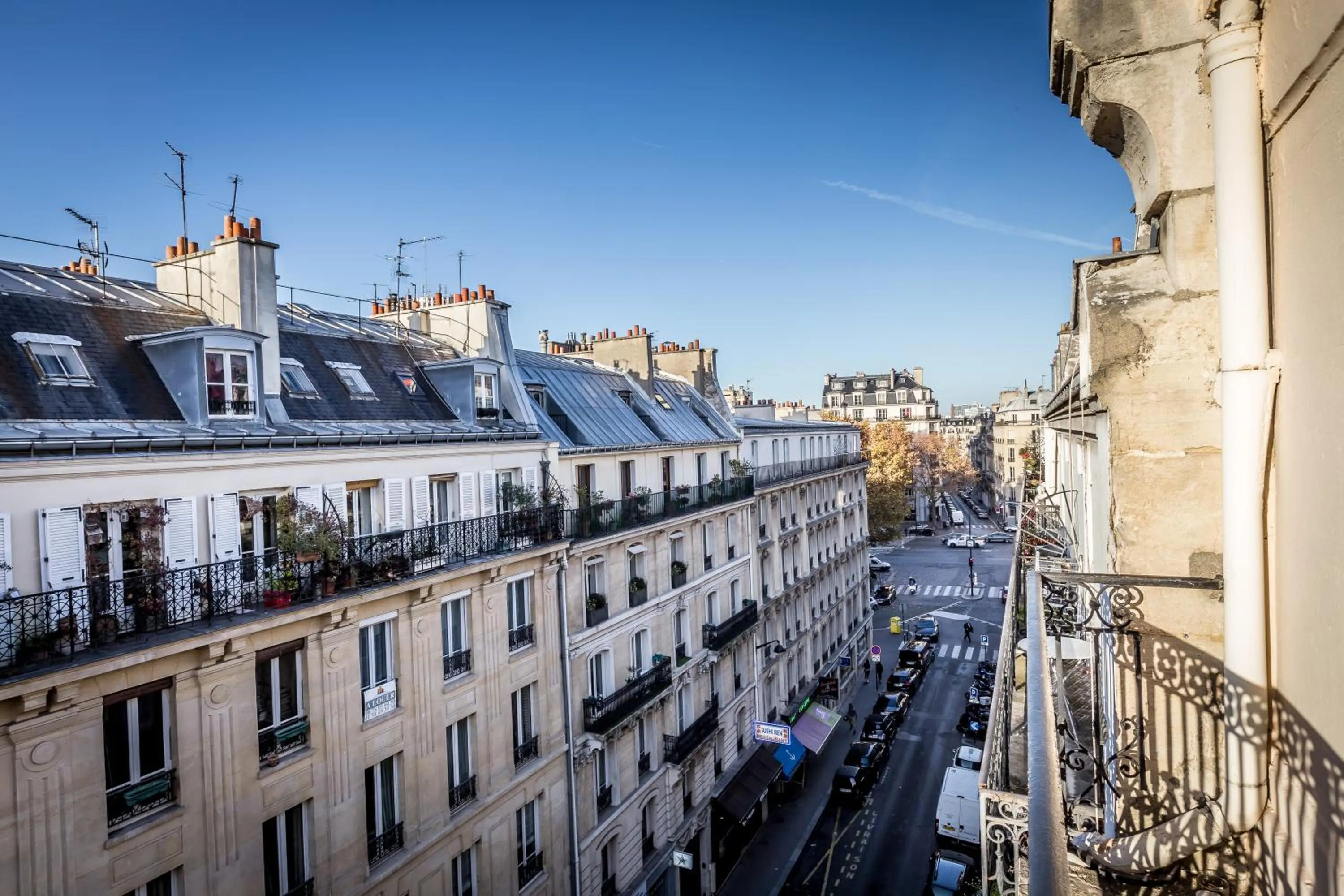 Balcony/Terrace in Hotel Duret Paris Champs Elysées