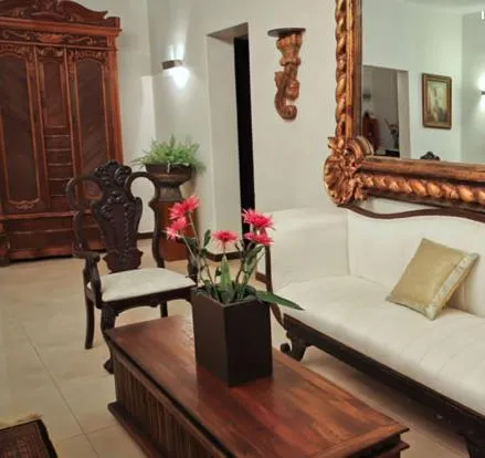 Lobby or reception in Casa Madonna