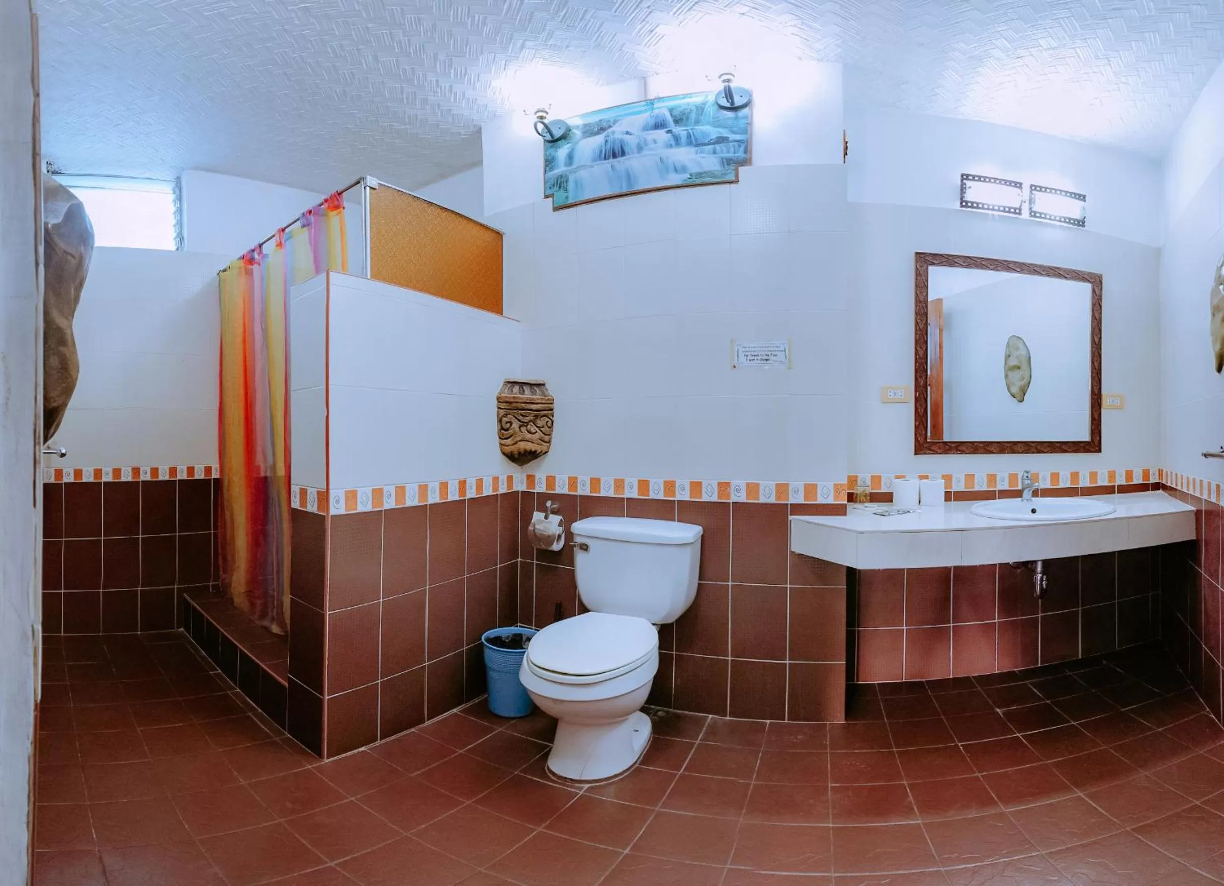 Toilet in Kokosnuss Garden Resort