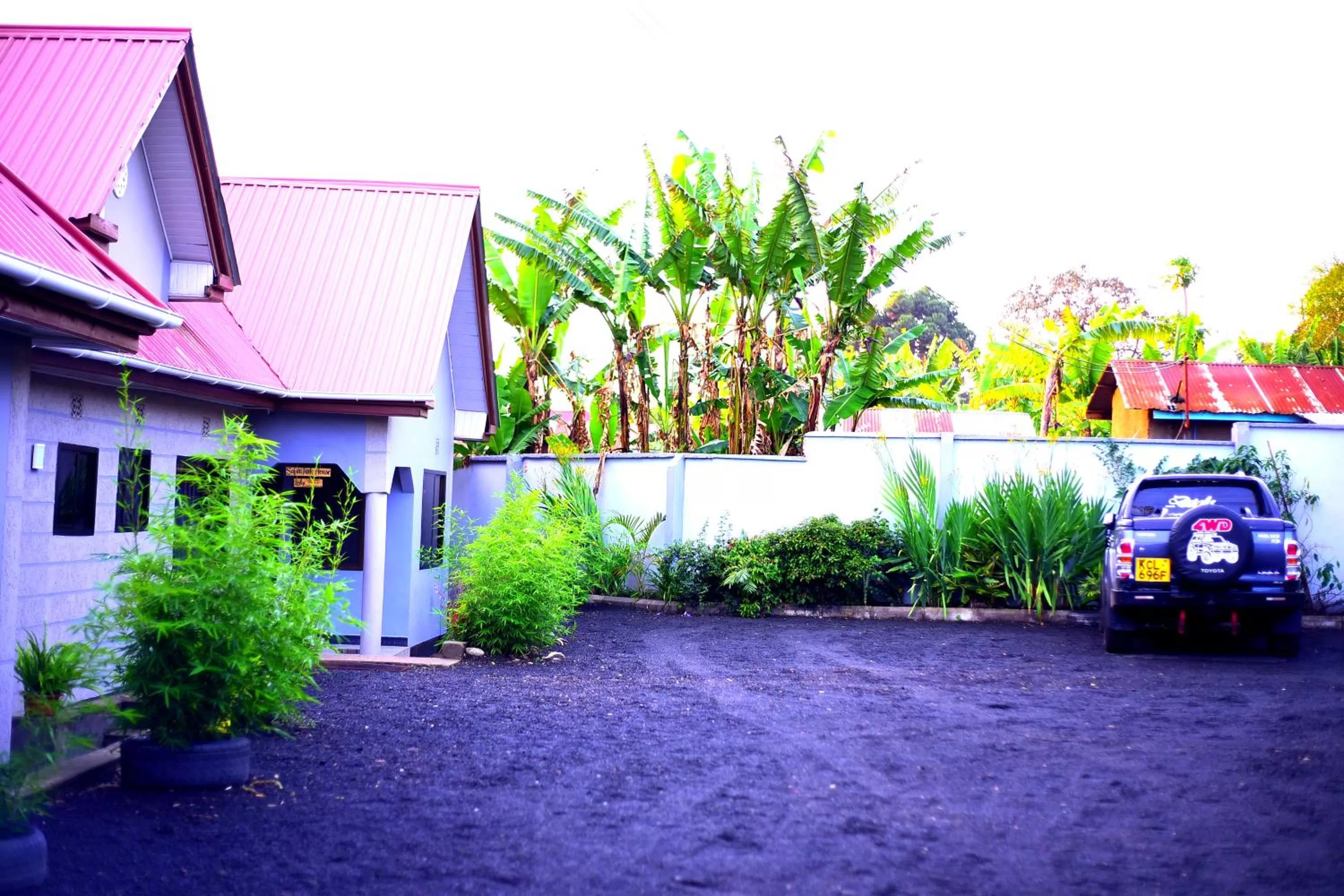 Parking in Safari Park House