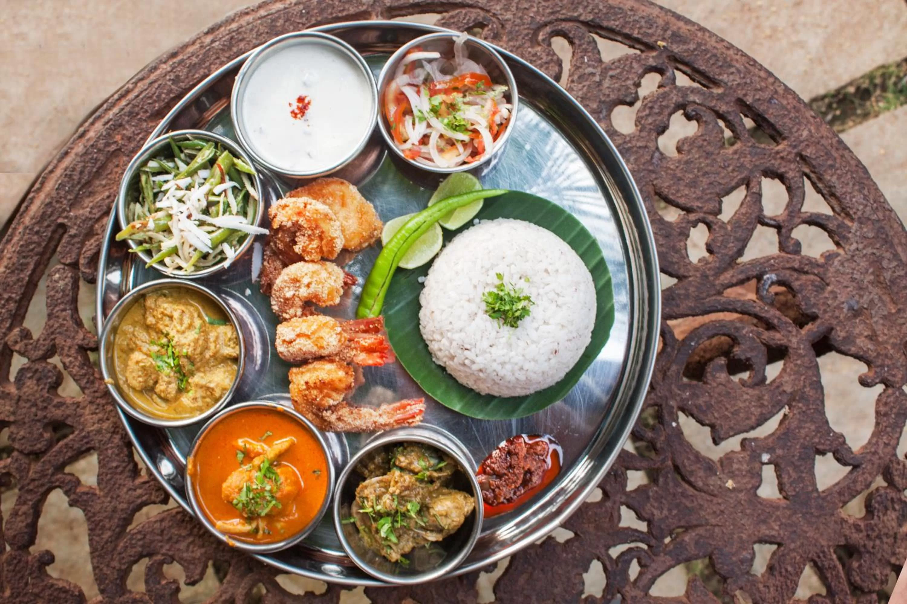Food close-up in Ahilya By The Sea