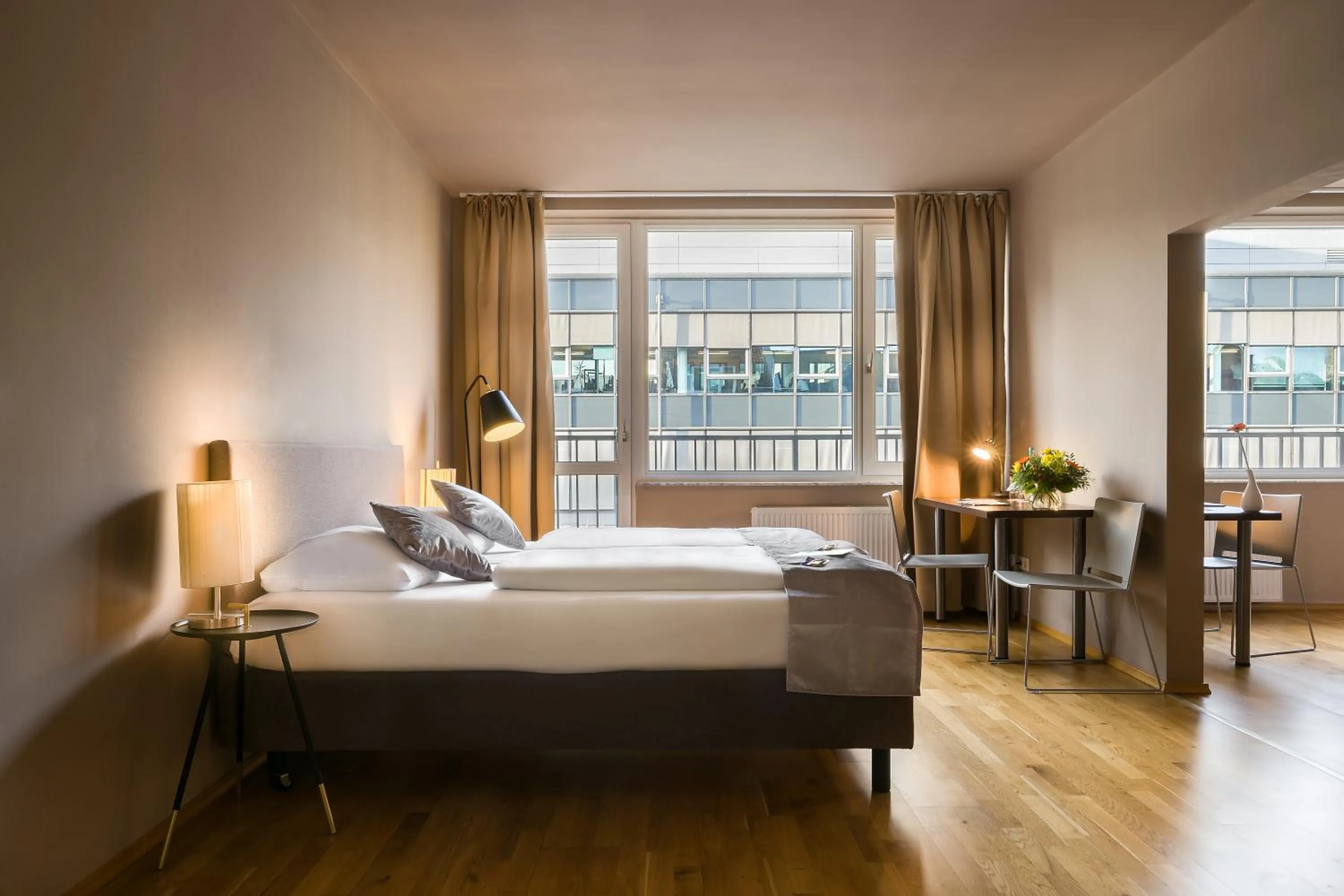 Photo of the whole room, Bed in Scope Hotel City Stay Frankfurt