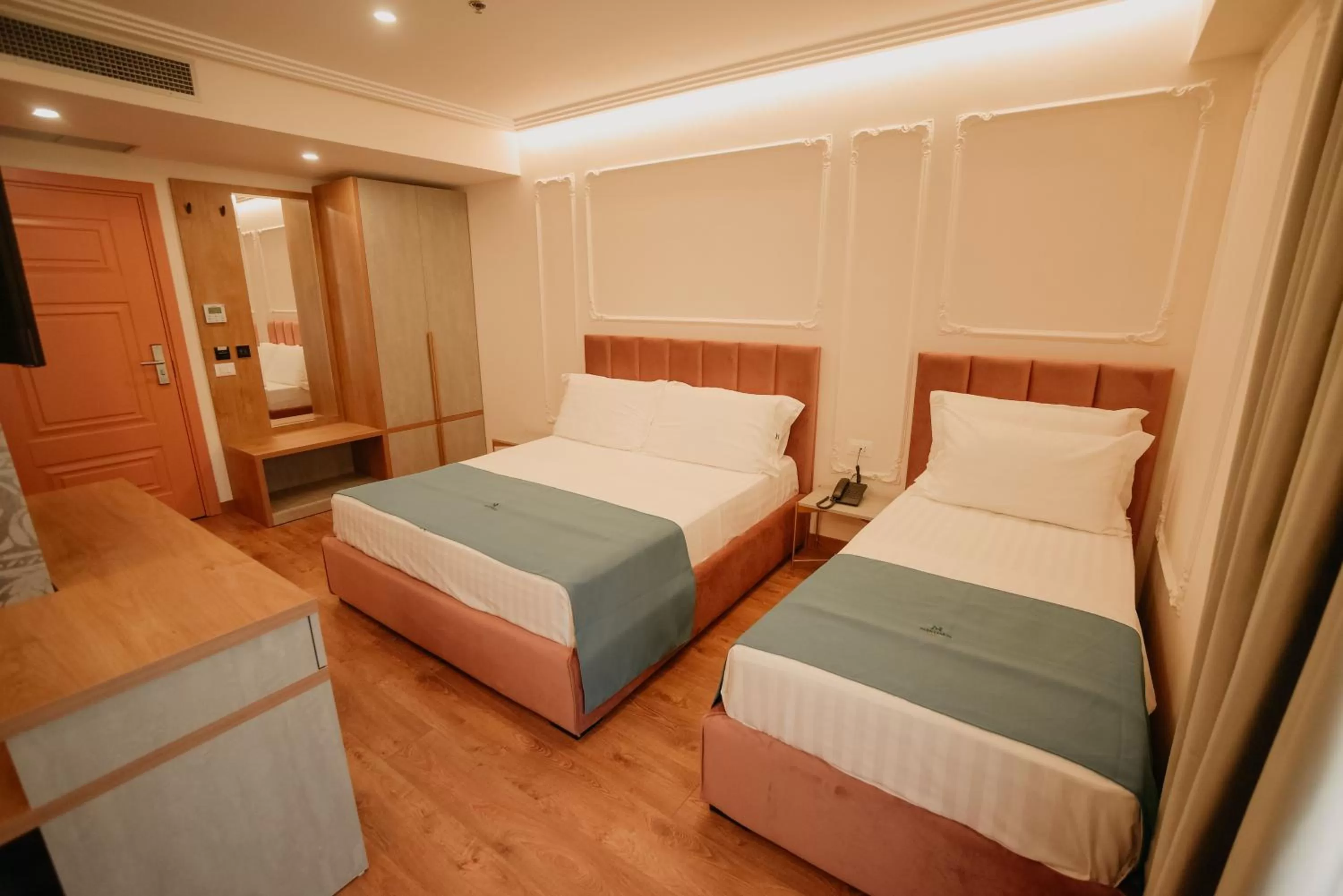 Bed in Martiness Hotel Durres