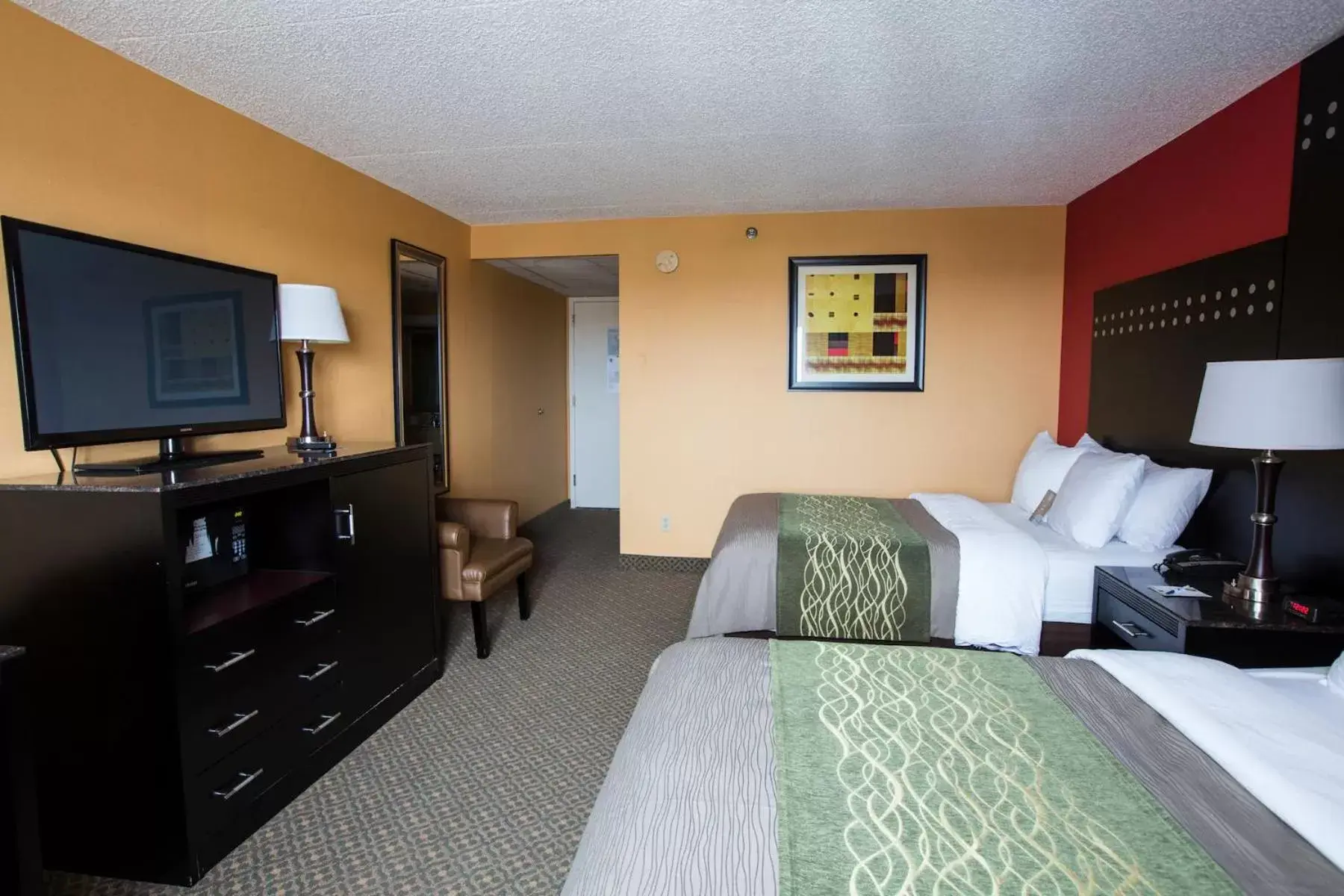 Deluxe Double Room - Disability Access/Non-Smoking in Travelodge by Wyndham Absecon Atlantic City Deluxe Double Room - Disability Access/Non-Smoking in Travelodge by Wyndham Absecon Atlantic City