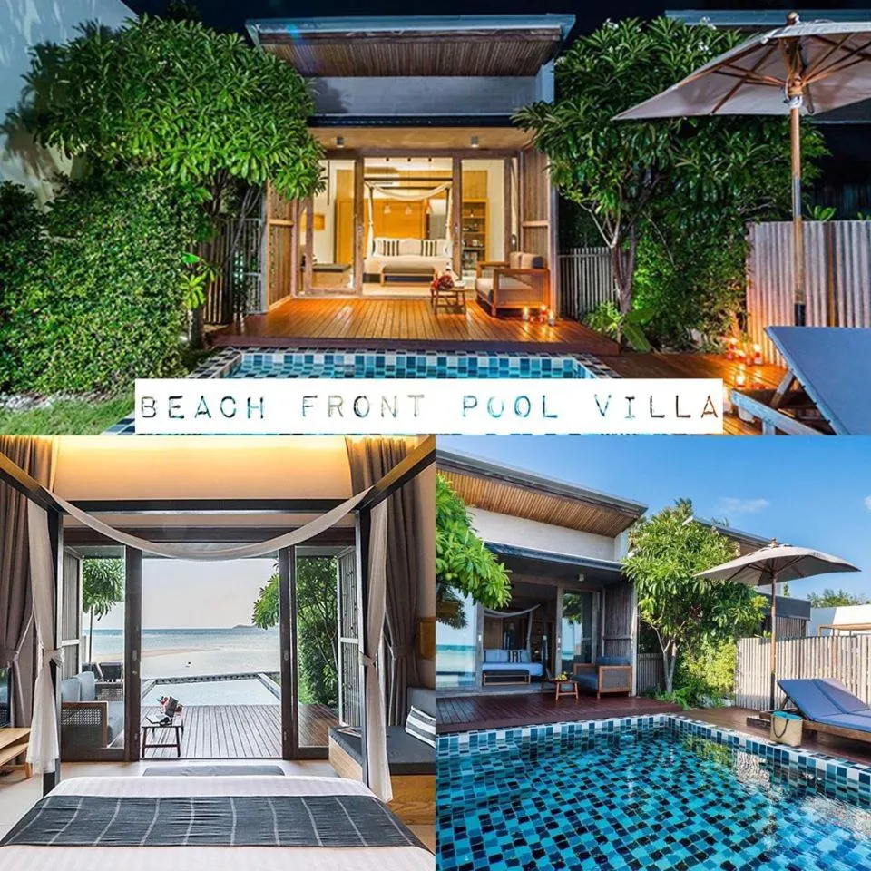 Beach Front Pool Villa  With One-way Airport Transfer in Casa De Mar - SHA Plus