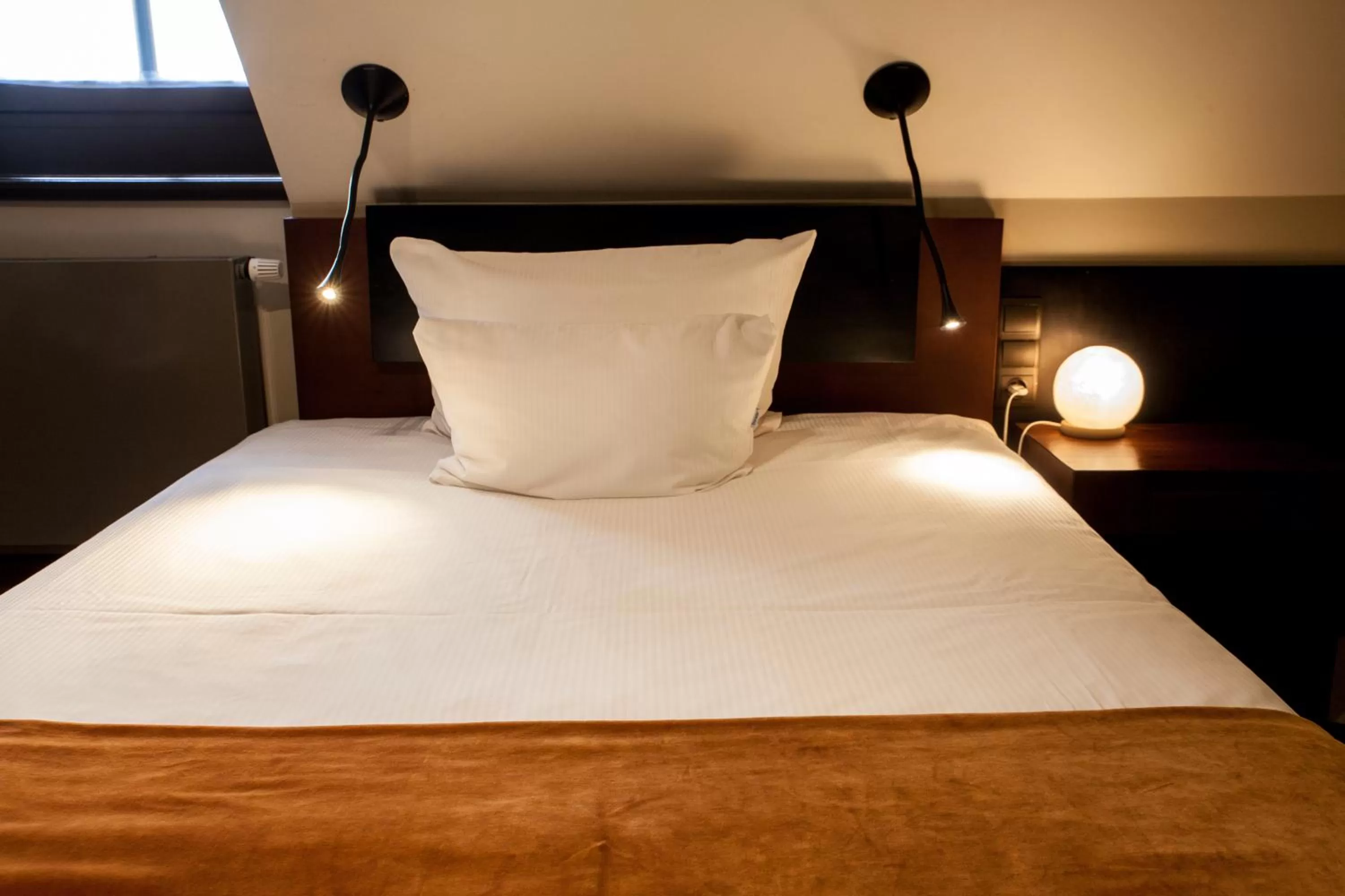 Bed in Hotel Krasicki