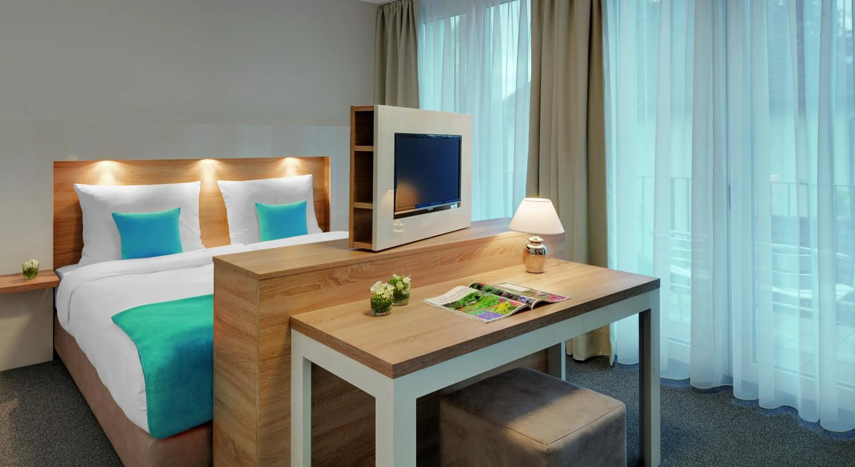 Staff, Bed in Hotel und Pension Seereich