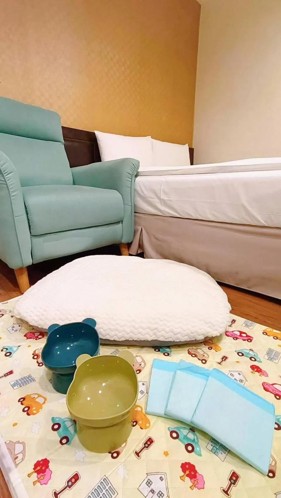 Pets, Bed in Trust Hotel