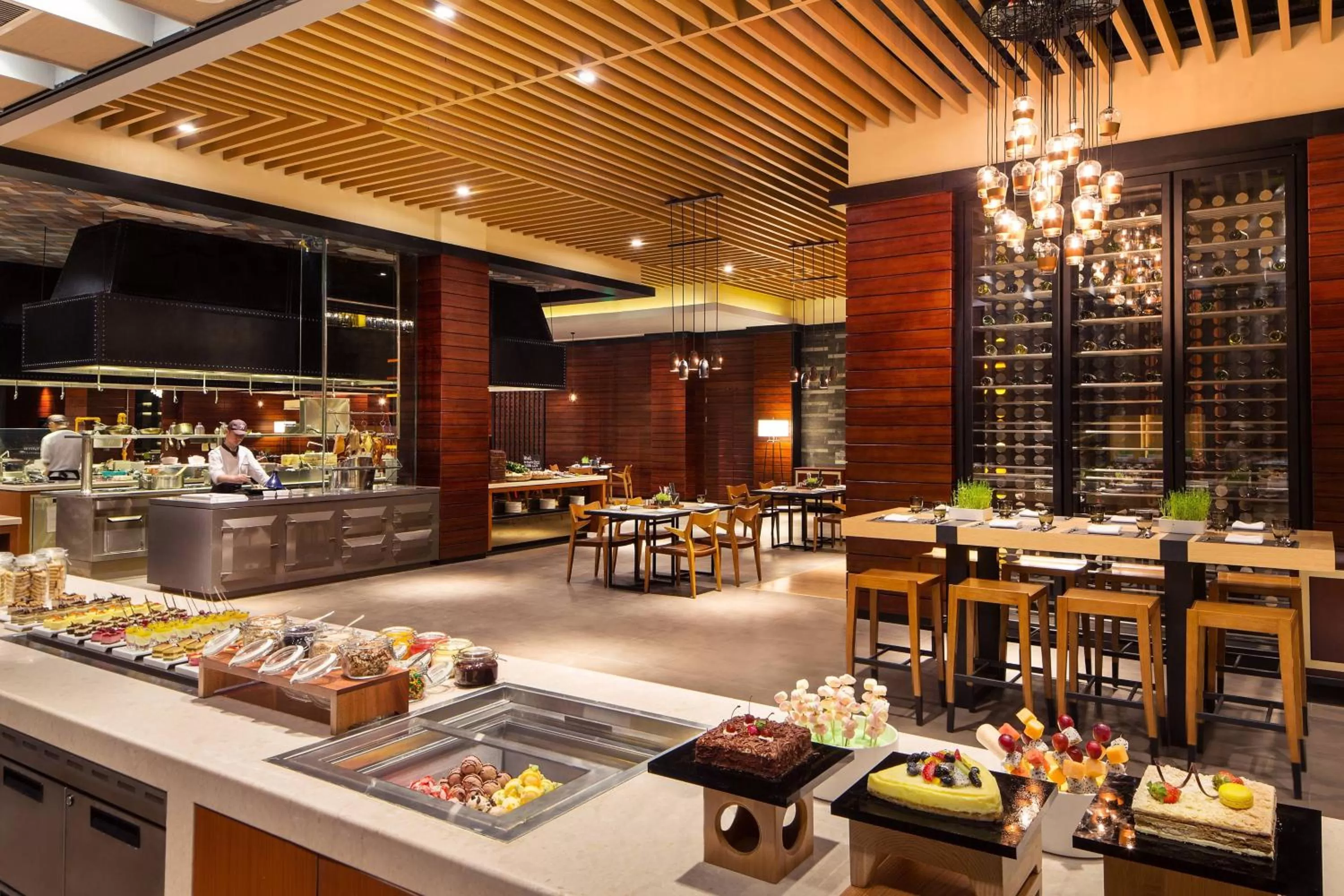 Lounge or bar in Shunde Marriott Hotel