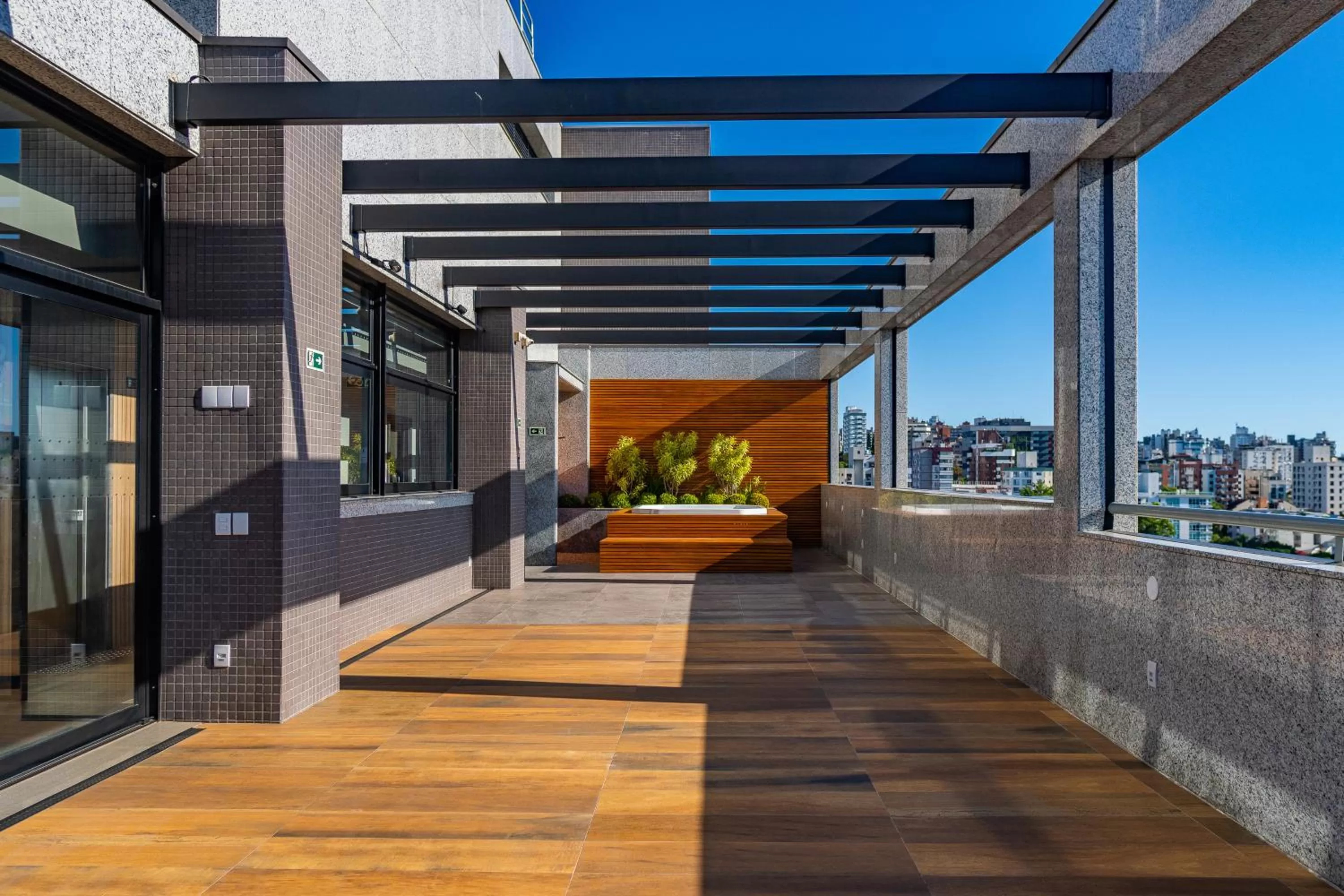 Balcony/Terrace in ibis Styles Porto Alegre Moinhos de Vento