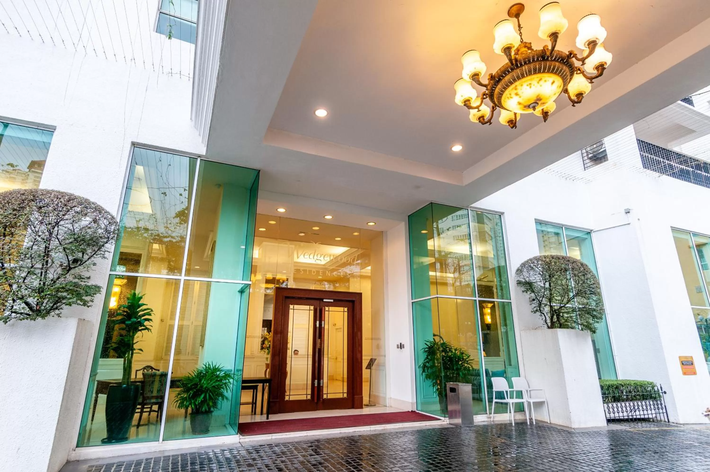 Facade/entrance in Wedgewood Residences