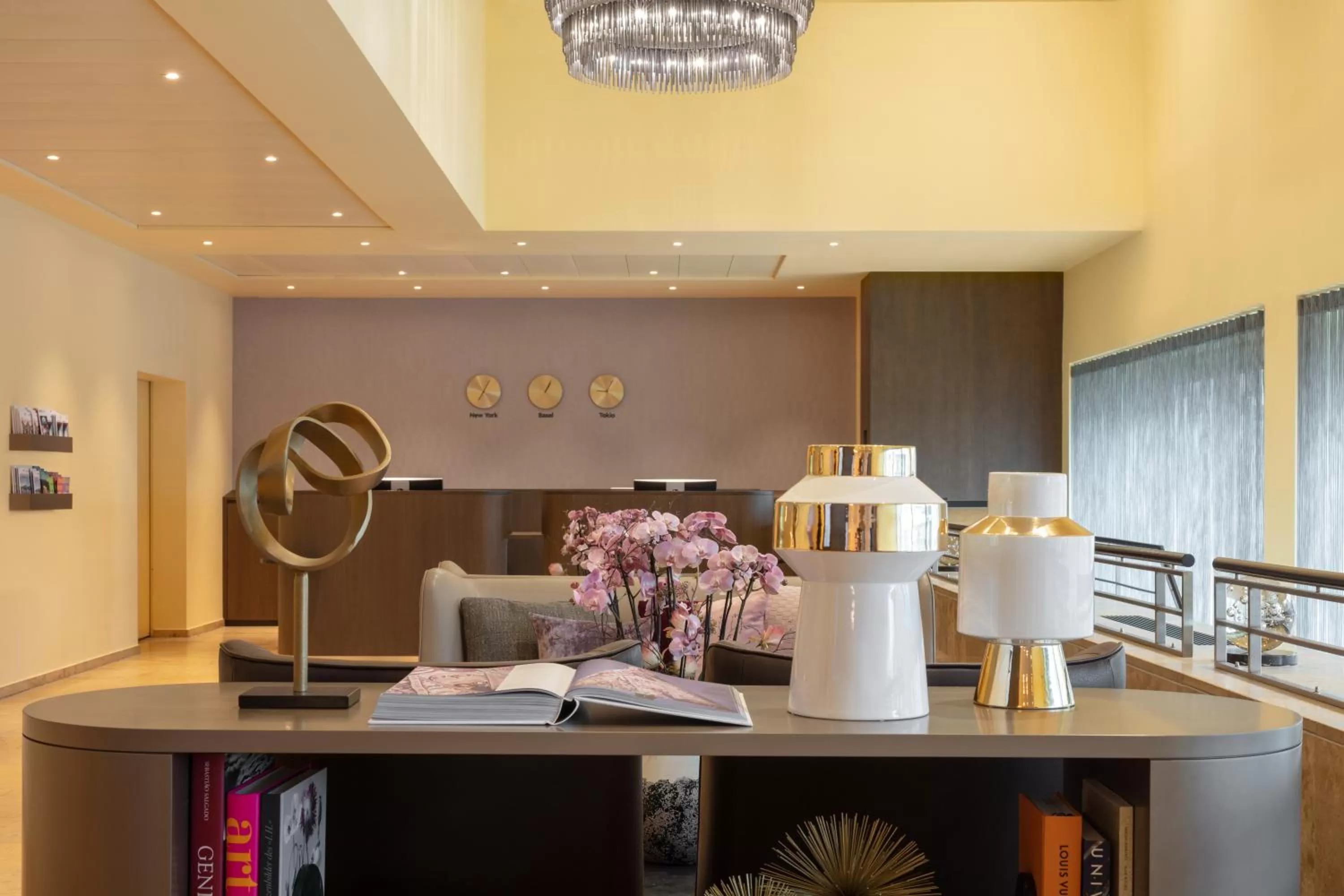 Lobby or reception in Hotel Victoria