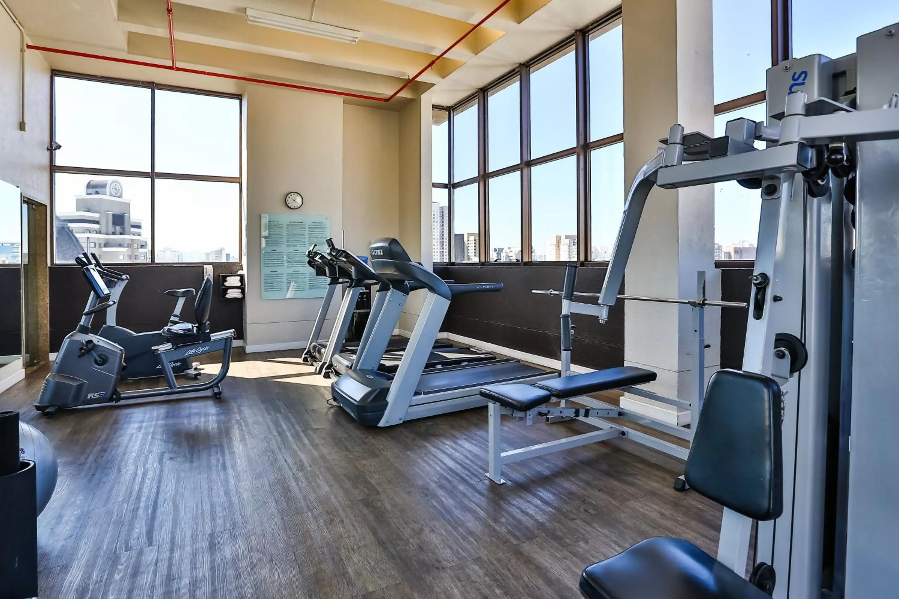 Fitness centre/facilities in Double Tree by Hilton São Paulo Itaim