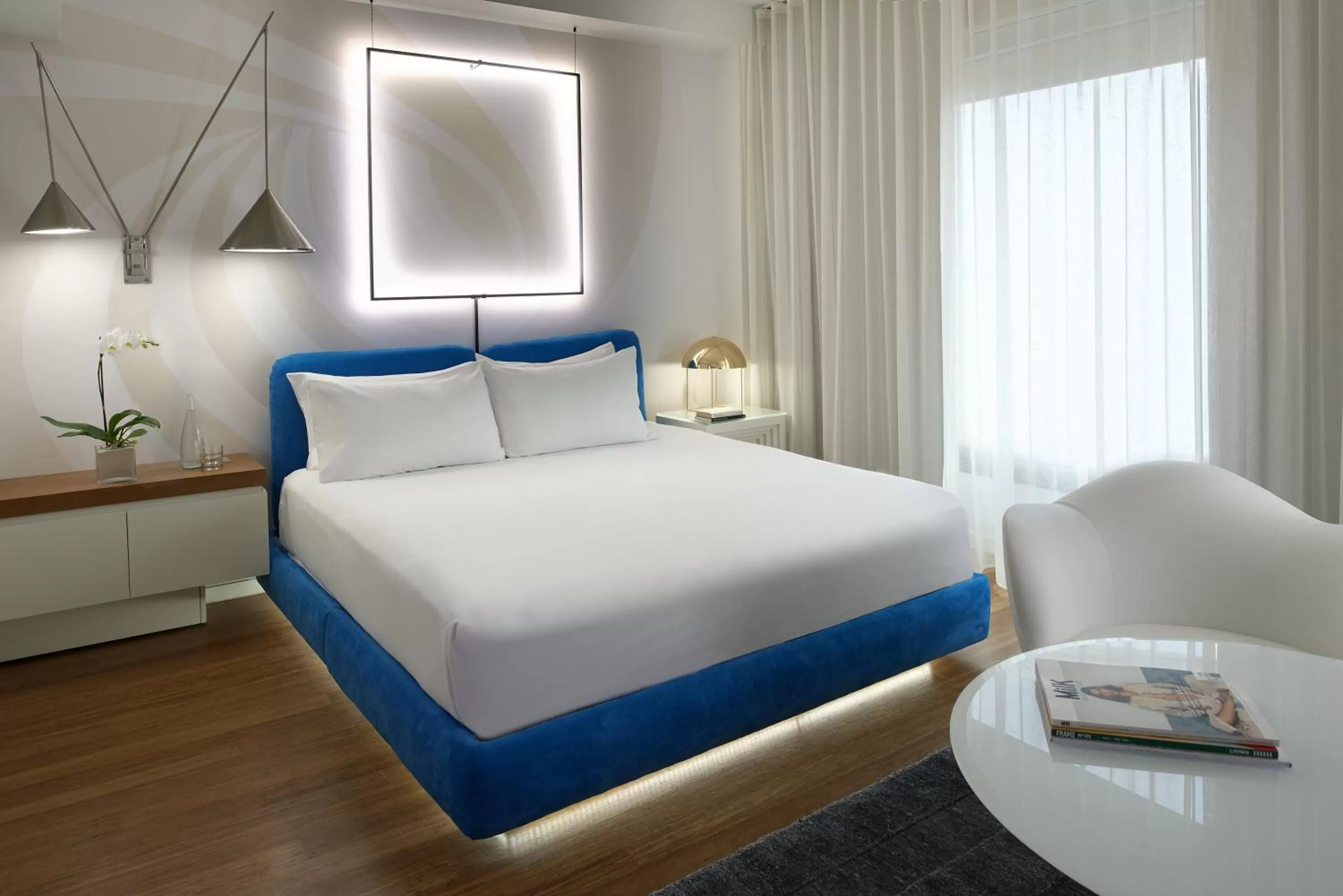 Bedroom, Bed in Mondrian Los Angeles