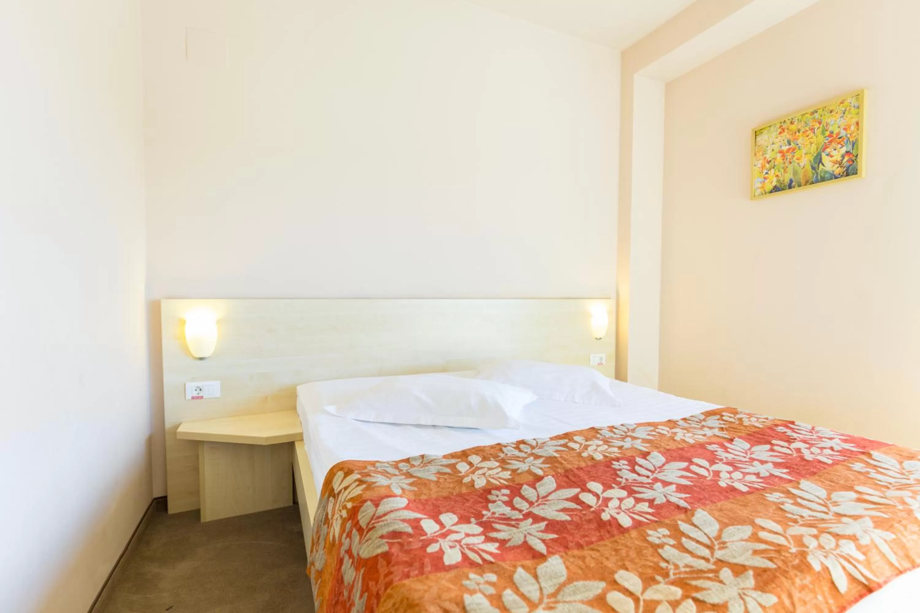 Decorative detail, Bed in Stop Hotel