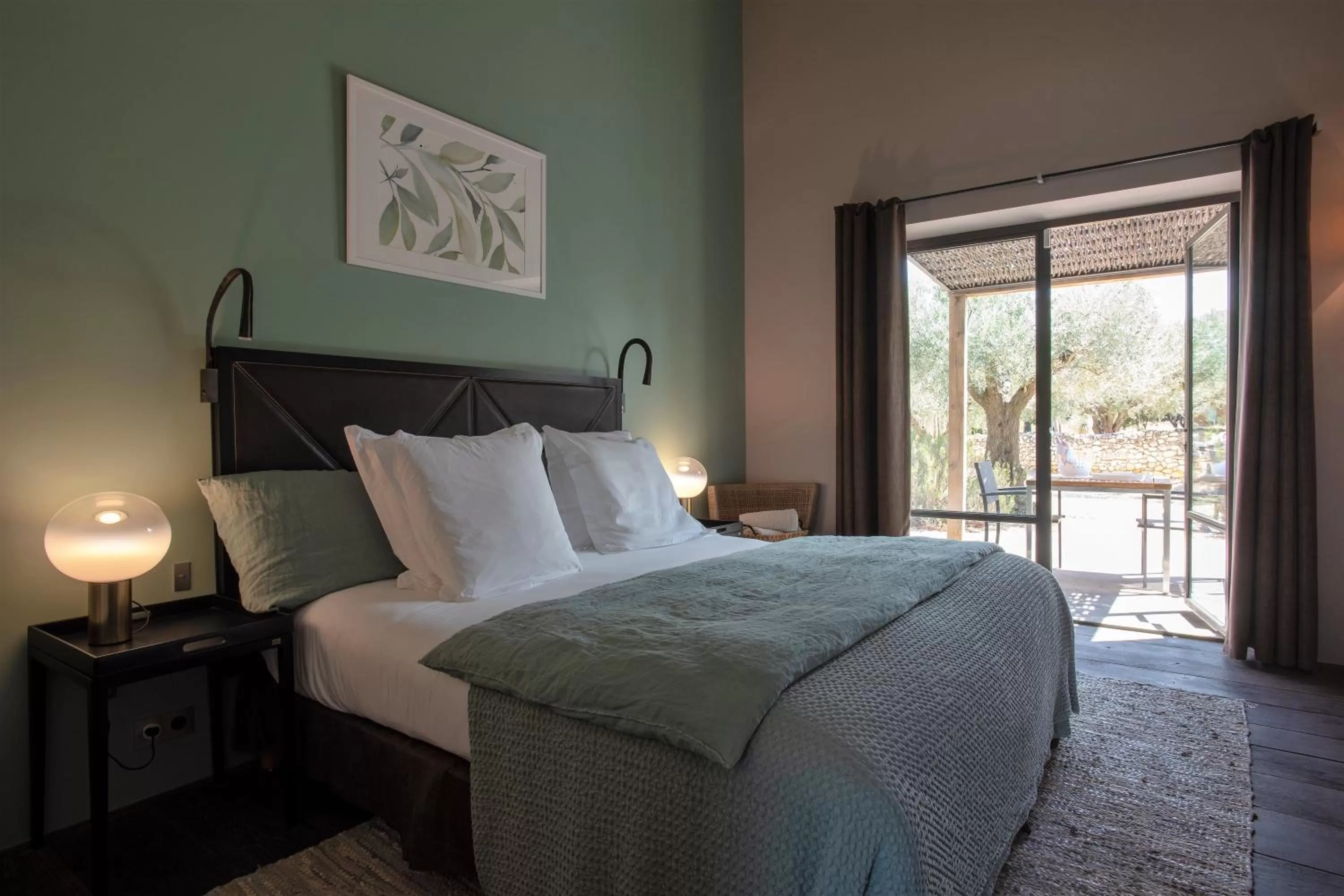 Bed in Domaine la Pierre Blanche