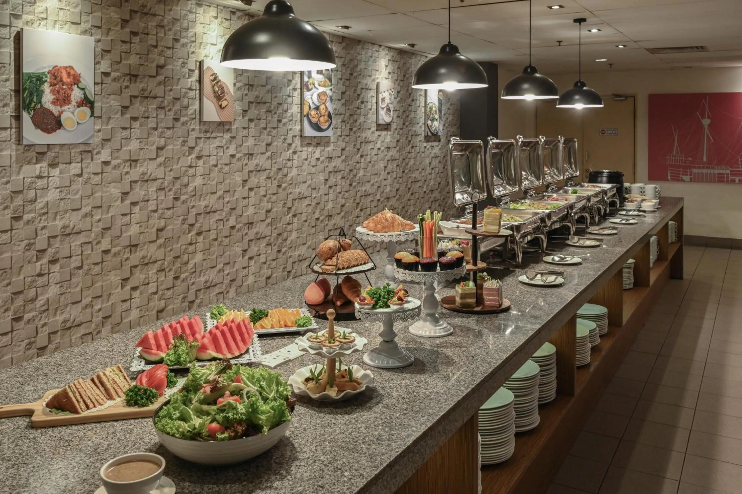 Buffet breakfast in Seeds Hotel Premier Pudu Kuala Lumpur Previously Hotel Pudu Plaza KL