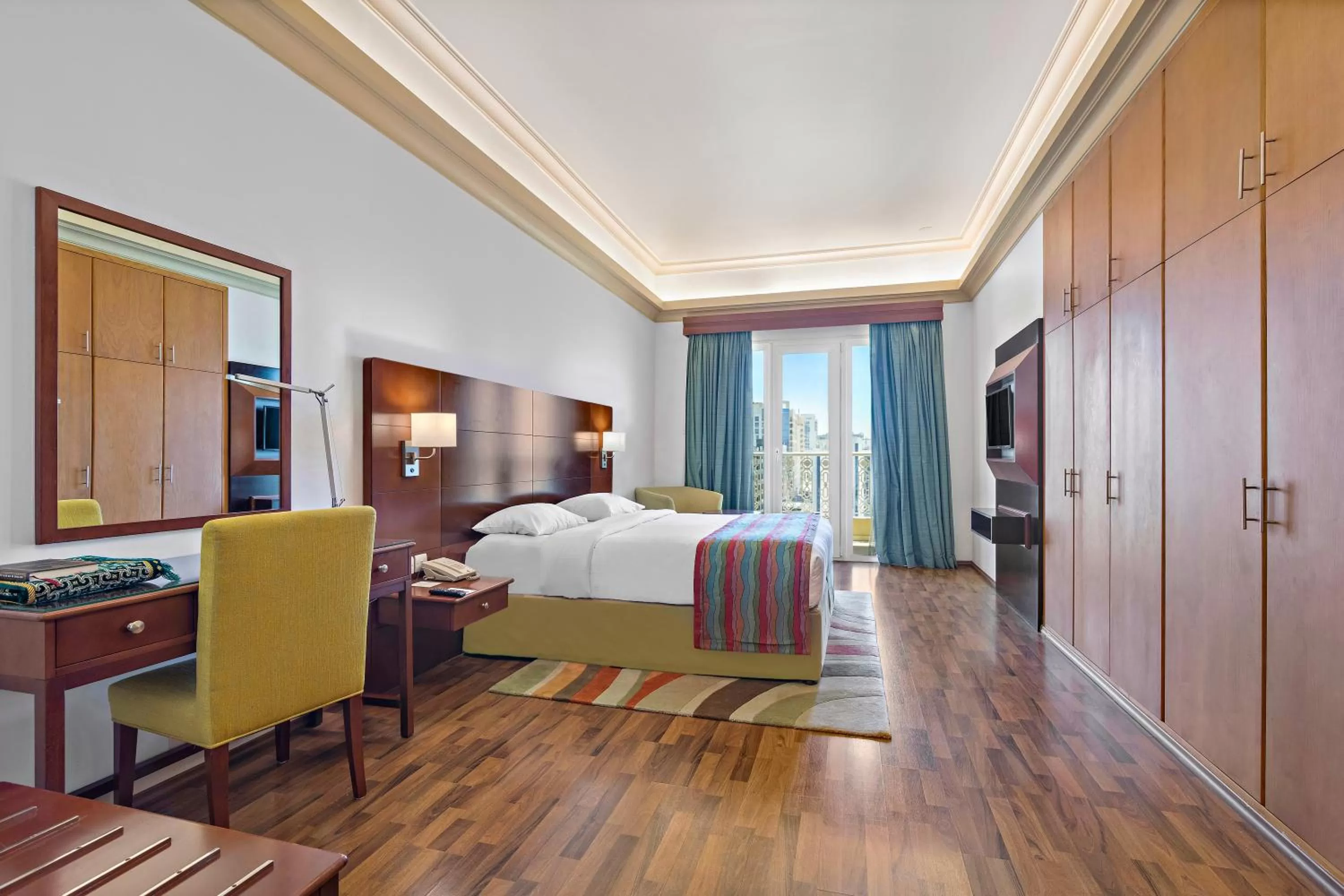 Bed in Al Khoory Hotel Apartments Al Barsha