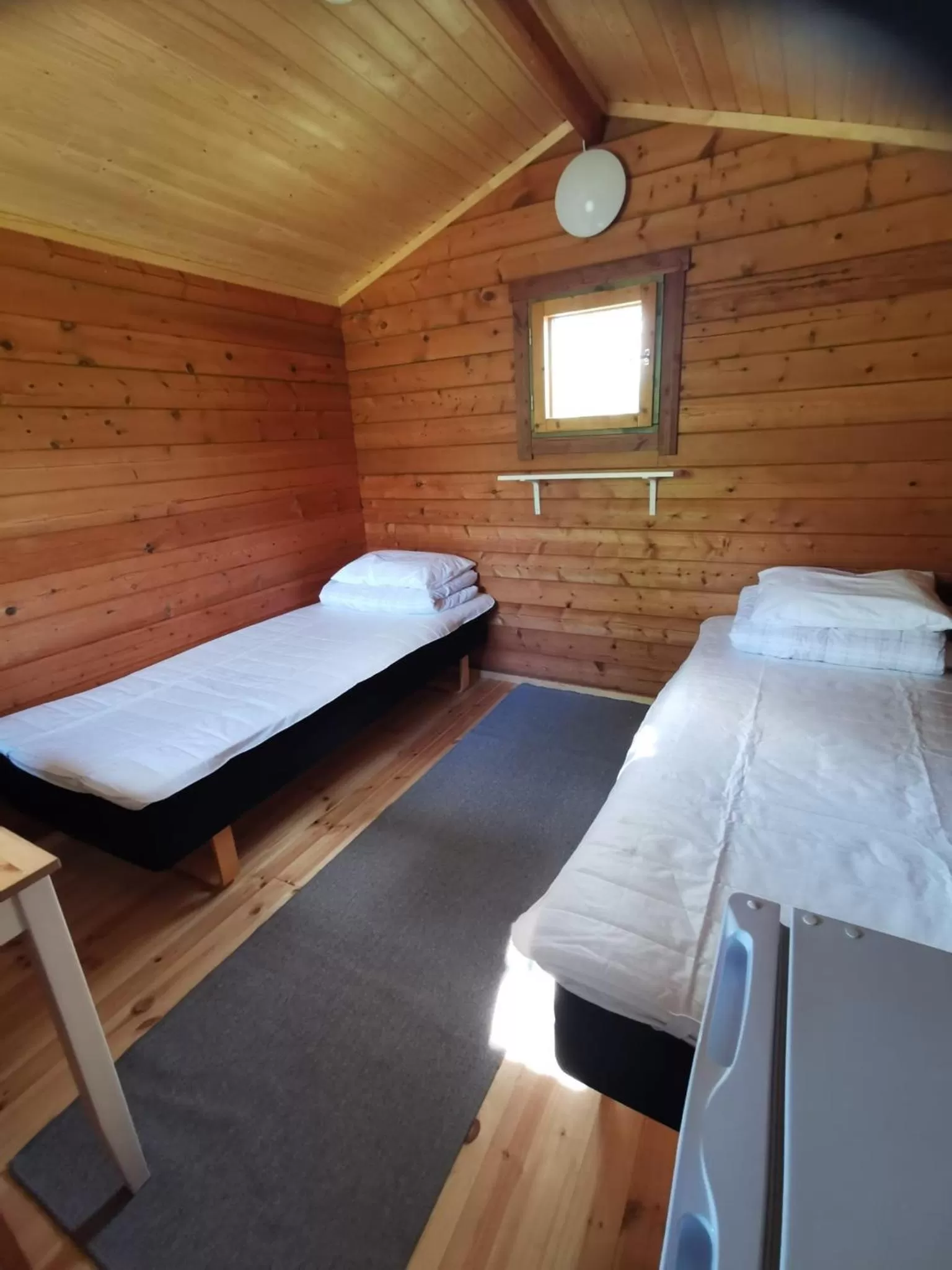 Bed in Arctic River Resort