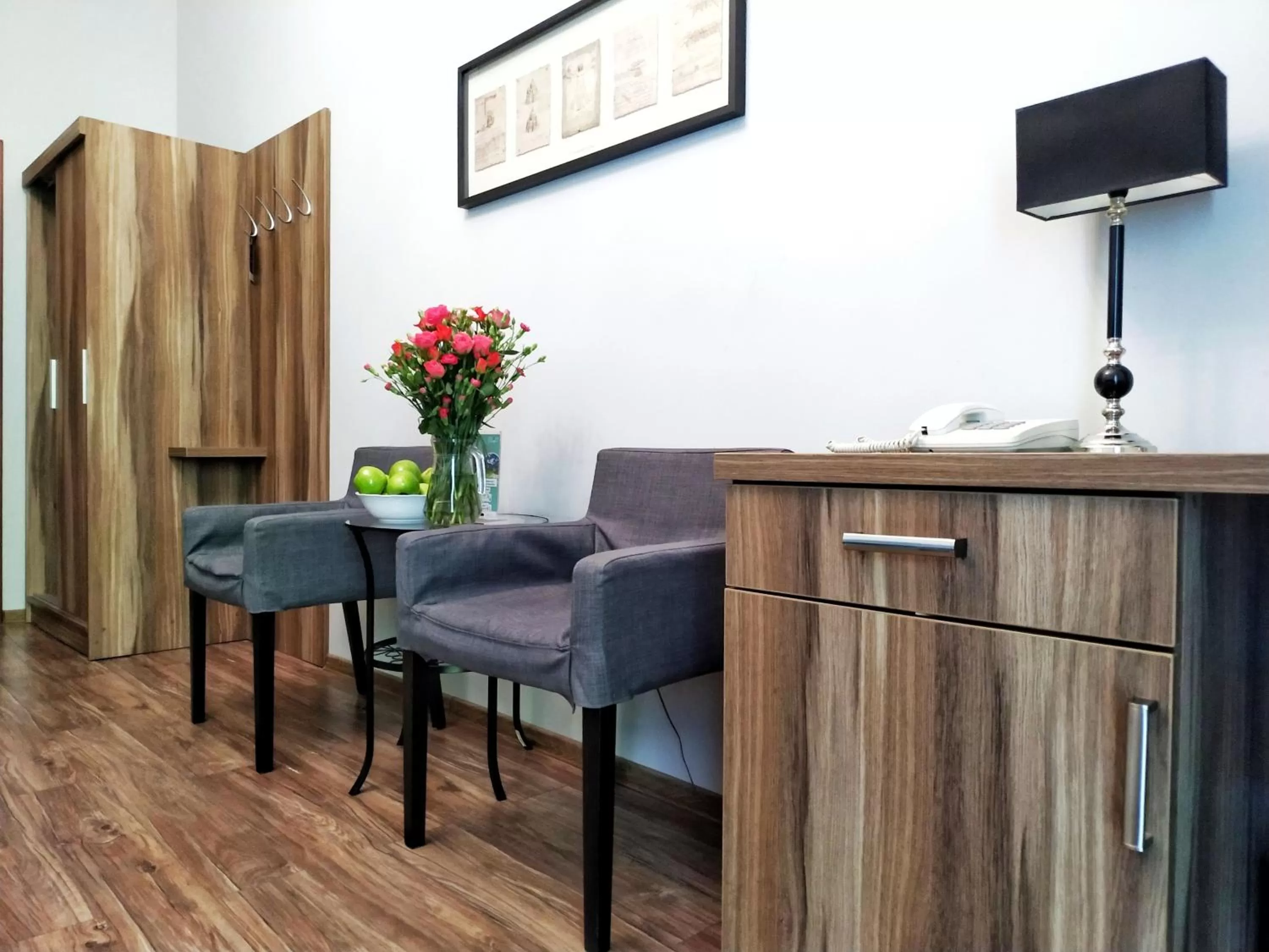 Seating area in Nobilton Hotel