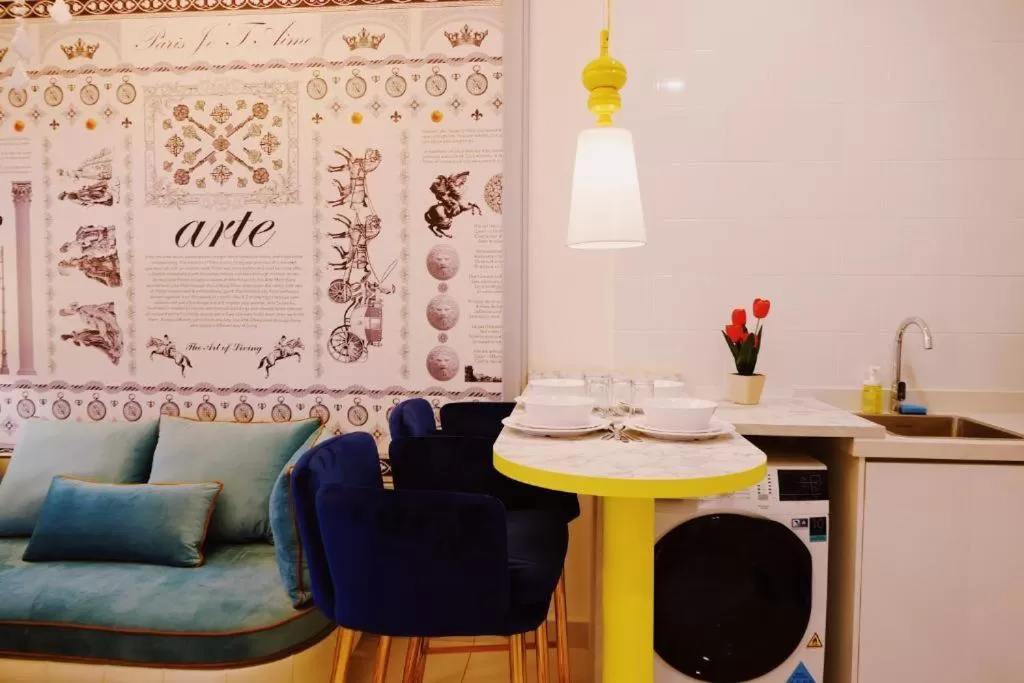 Kitchen or kitchenette in Arte Mont Kiara Hotel Suite