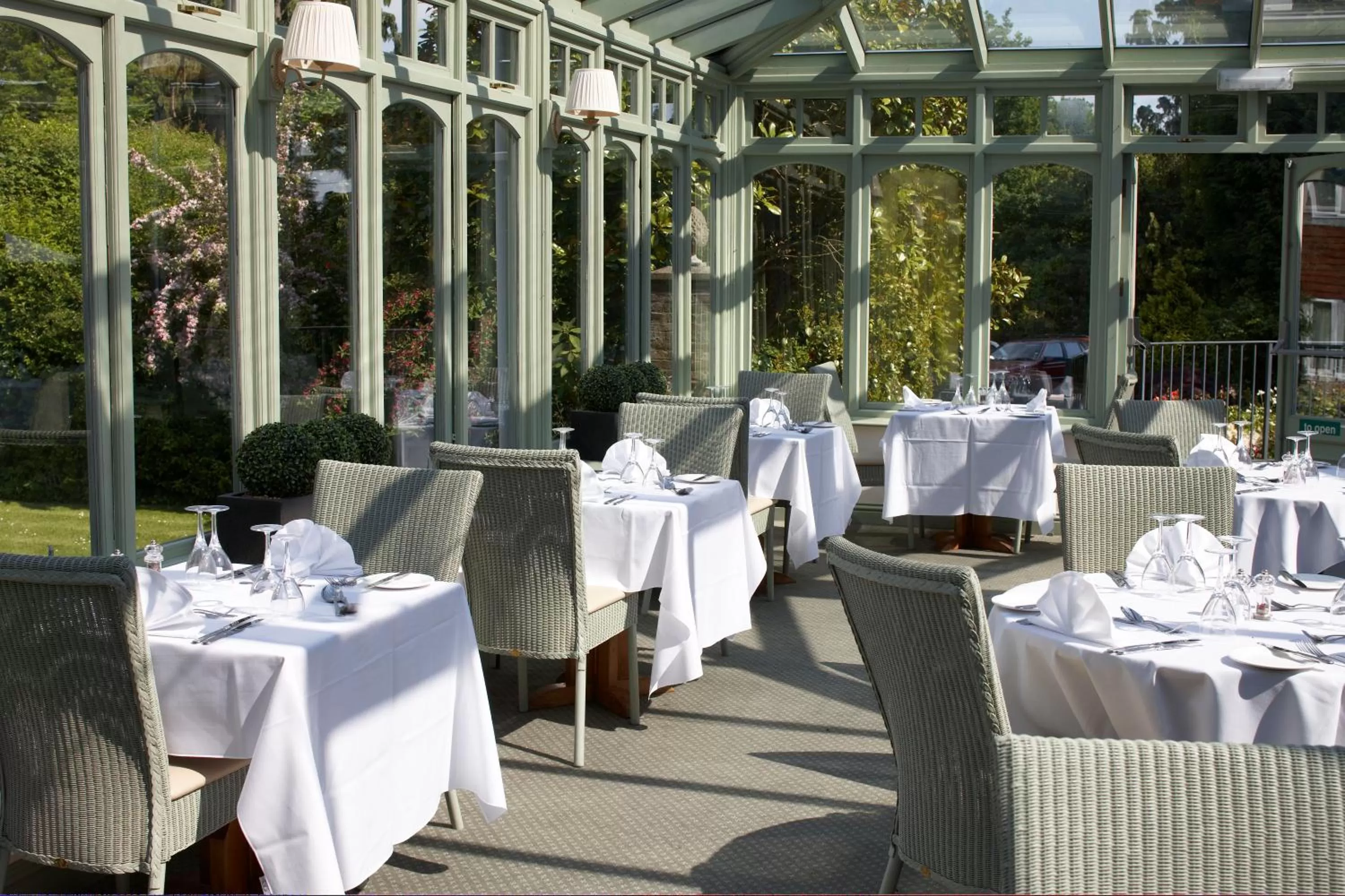 Restaurant/places to eat in Flackley Ash Country House Hotel