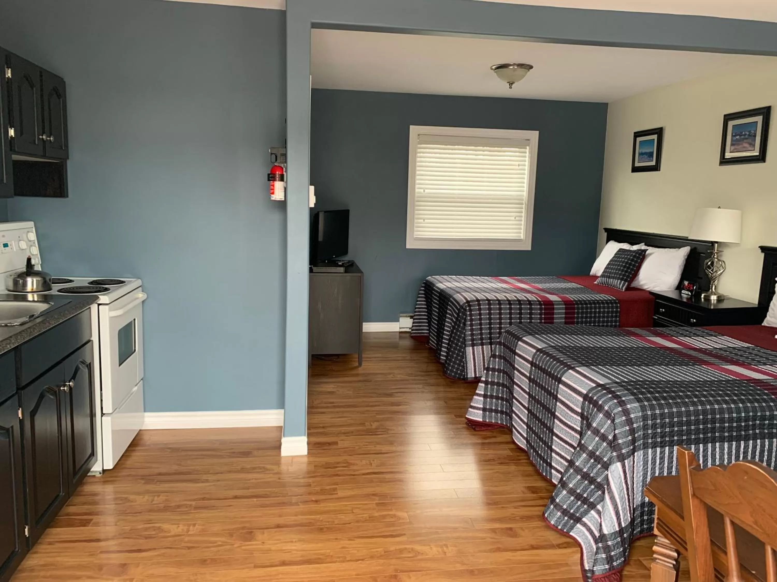 Bed in Legges Motel & Restaurant