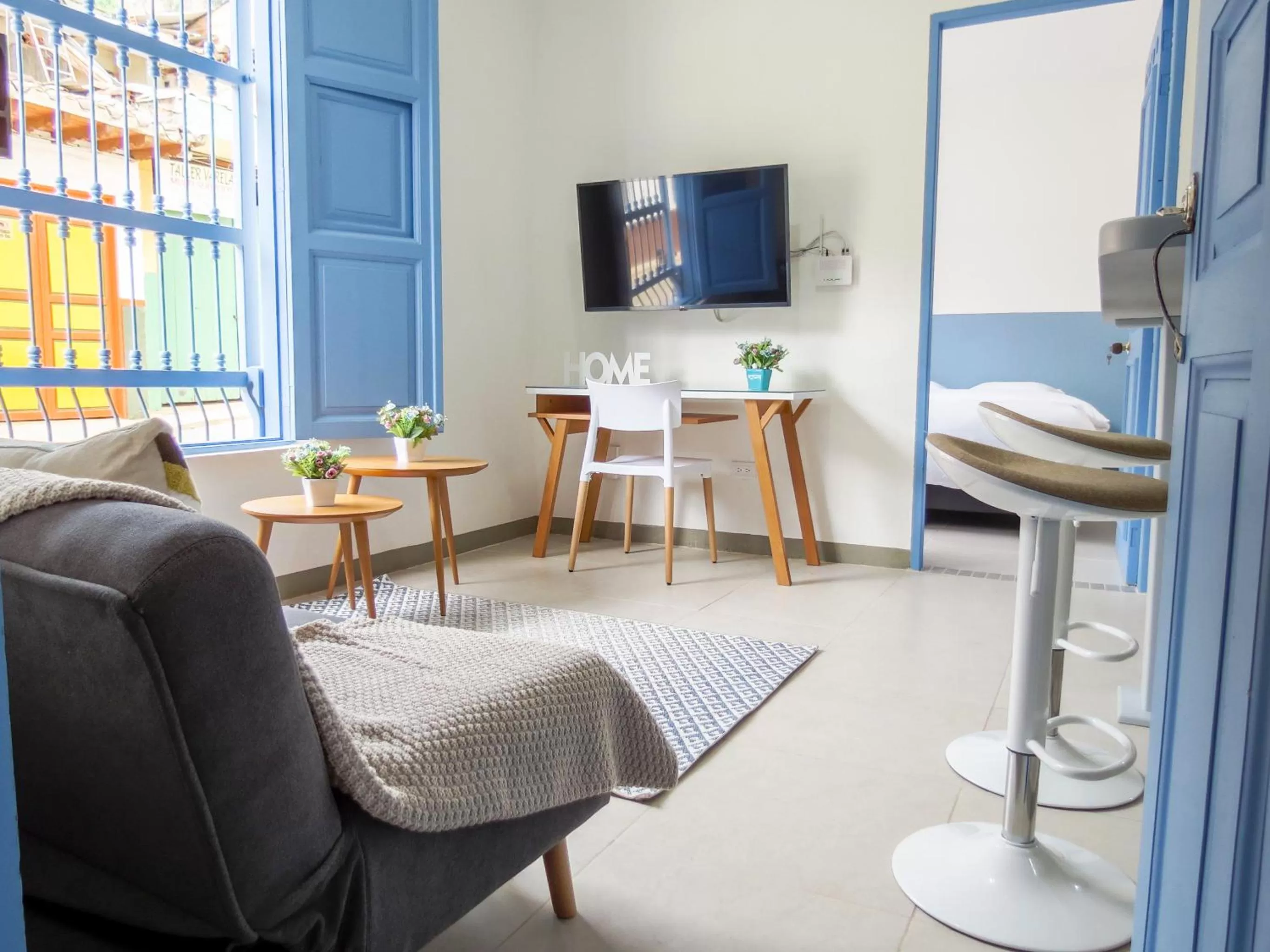 Living room, Seating Area in Azulado Jericó