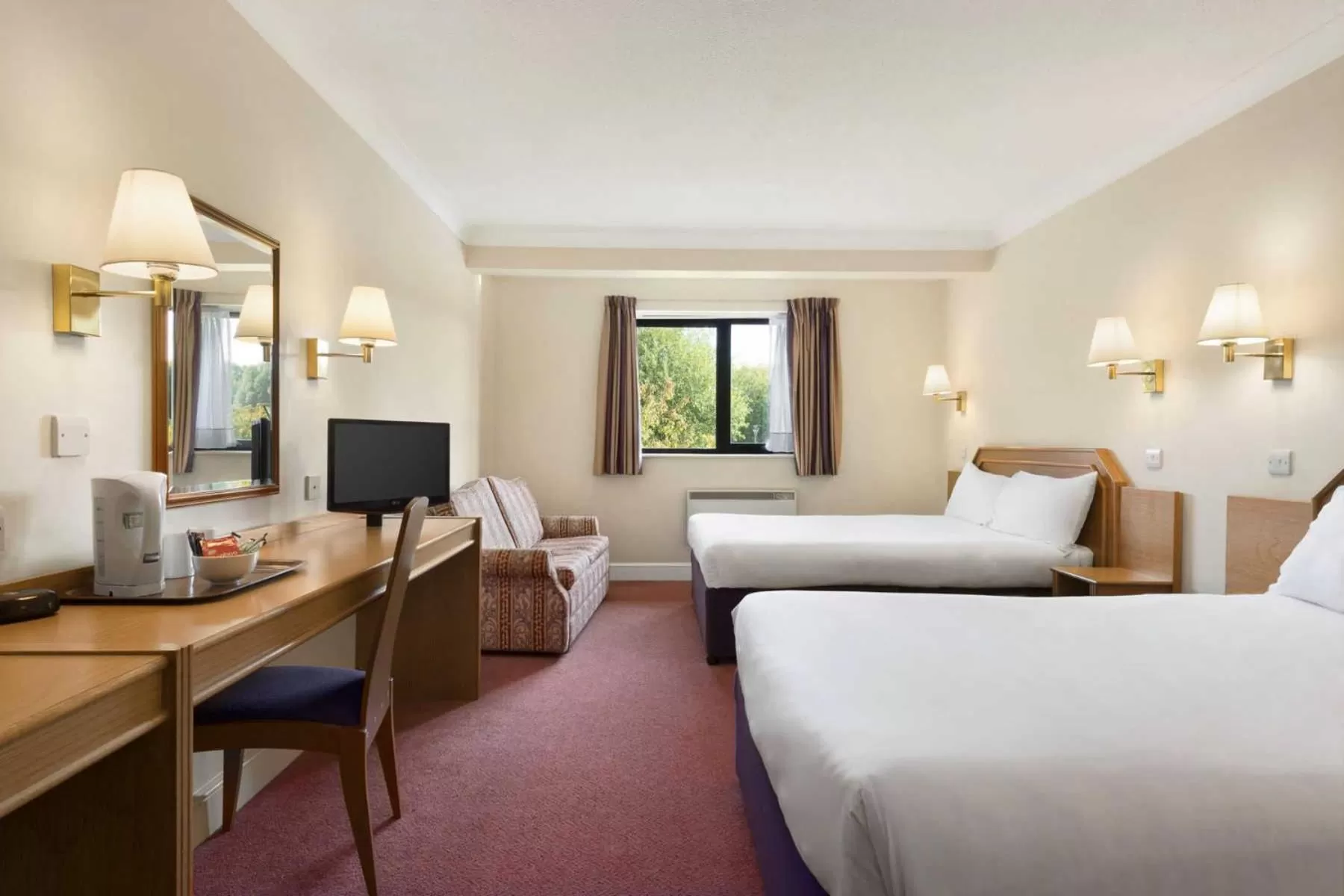 Bed in Days Inn Stafford