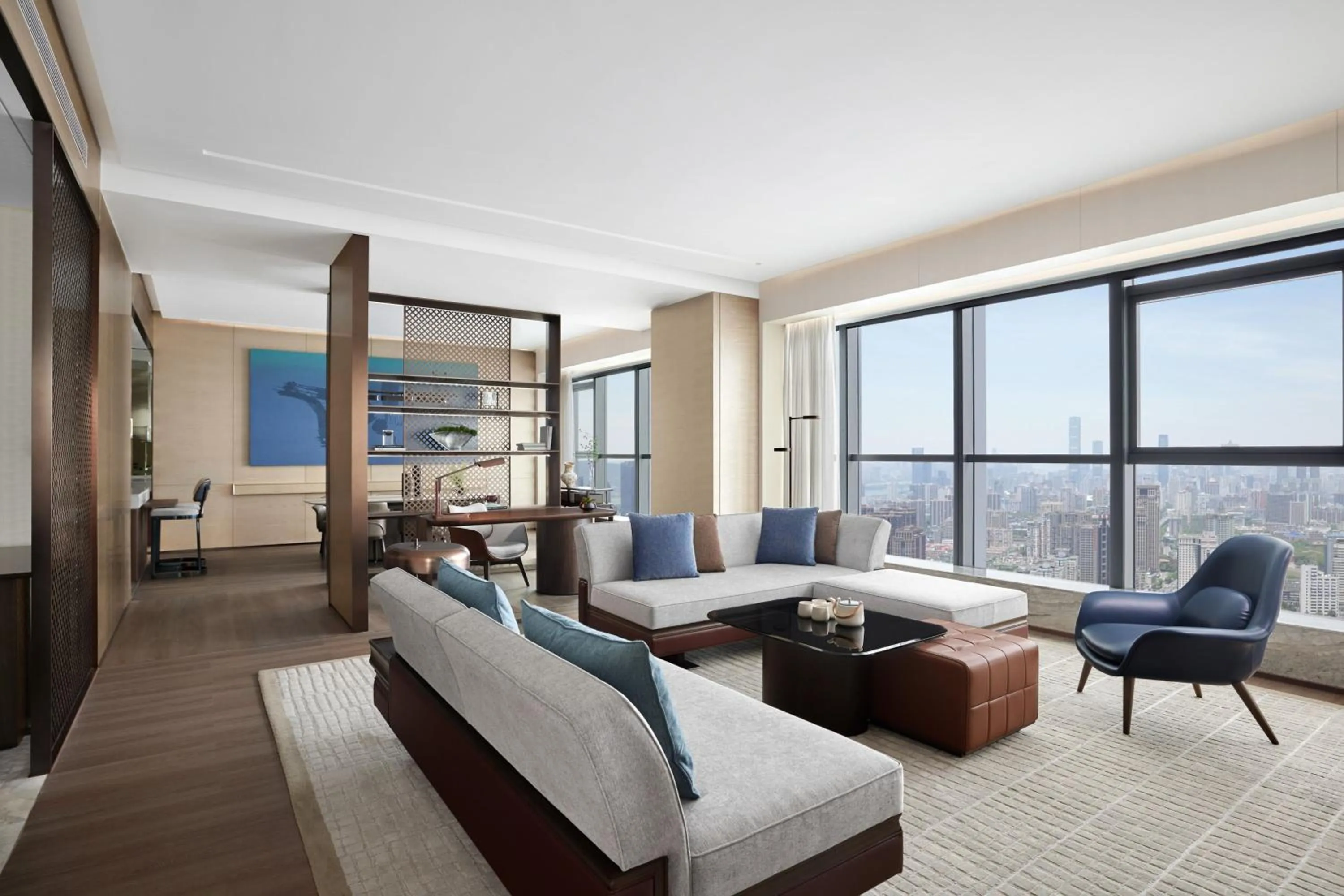 Living room in JW Marriott Hotel Changsha