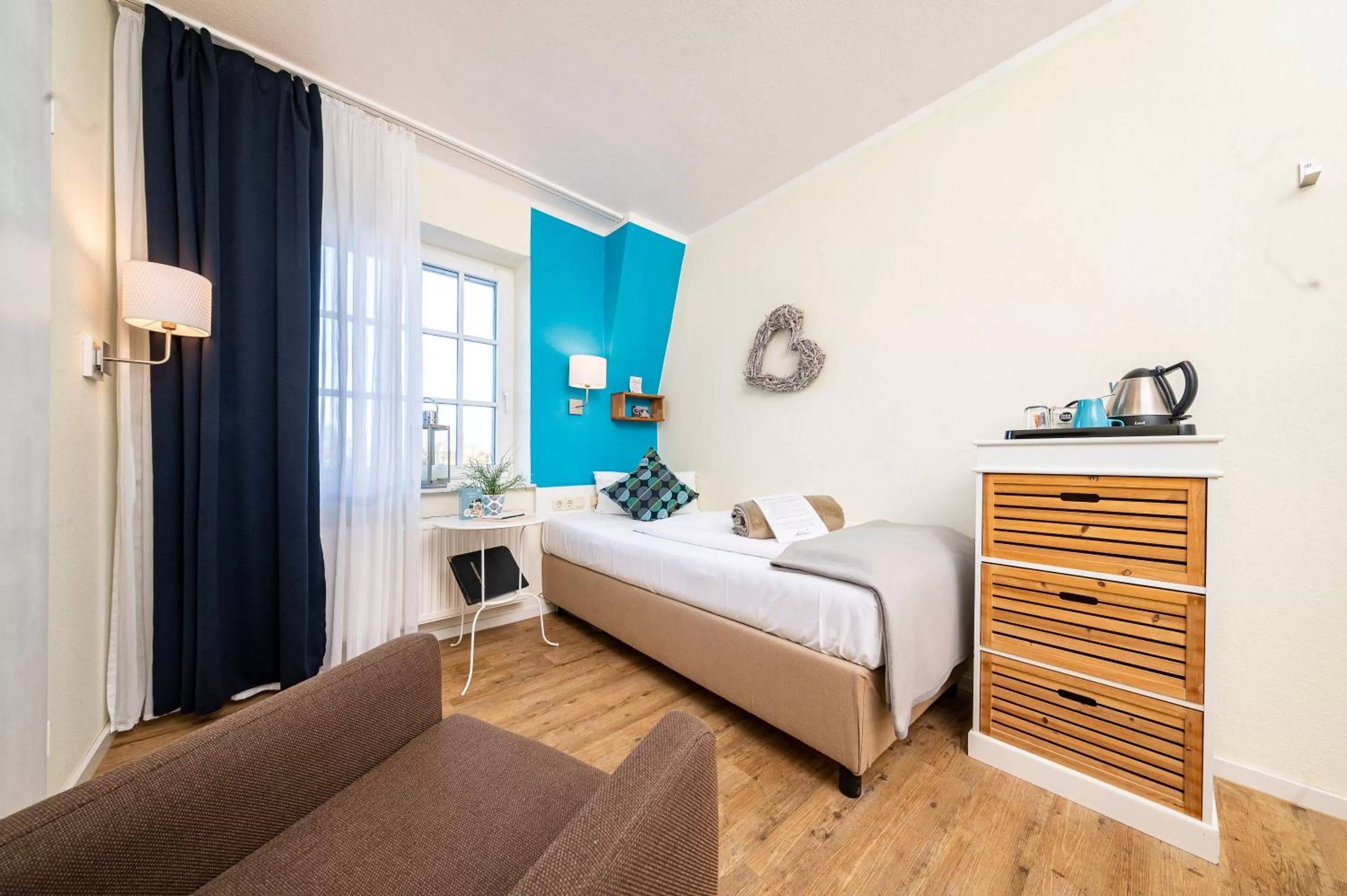 Bedroom, Bed in Hotel kleine Auszeit - Adults Only