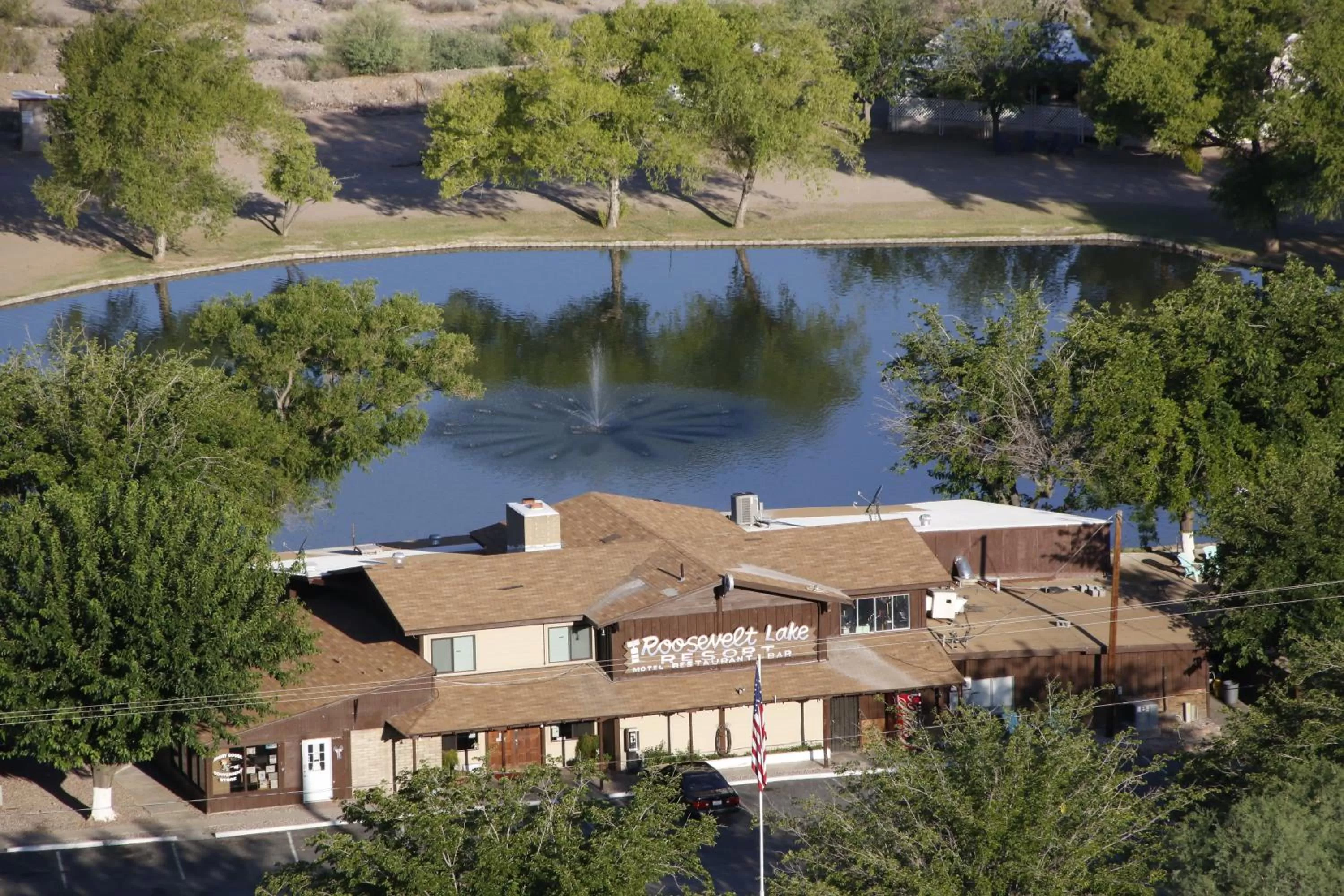 Landmark view in Roosevelt Resort Park