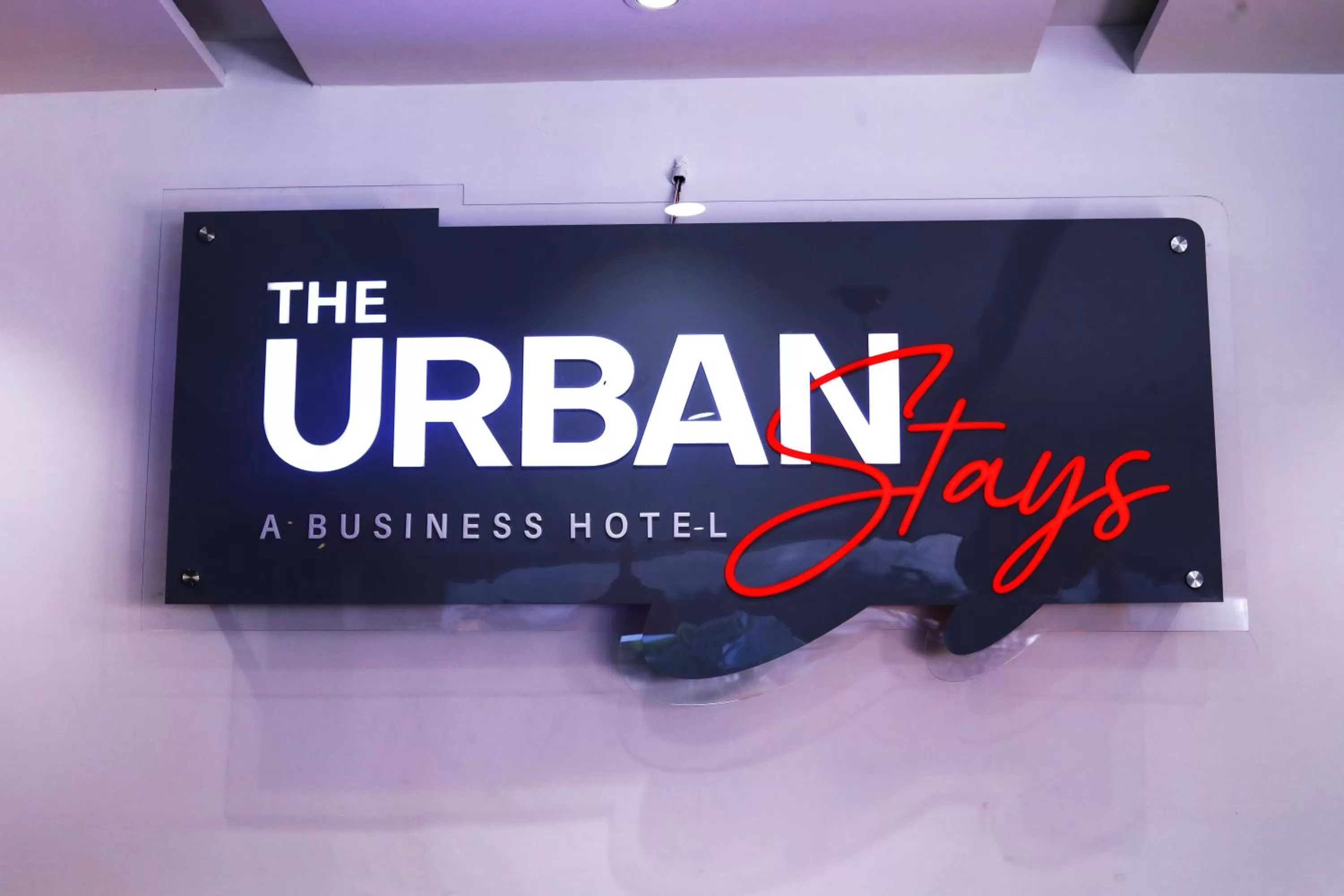 Logo/Certificate/Sign in The Urban Stays